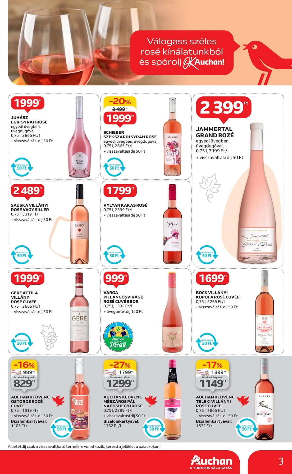 Katalógus Auchan akciós újság május 2.-tól június 4.-ig 2025. - Oldal 3