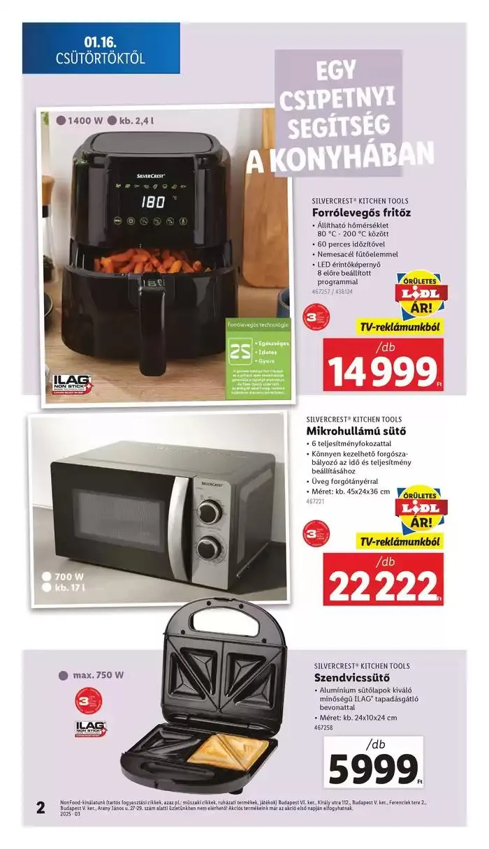 Katalógus Nonfood kínálatunk - 03. hét január 16.-tól január 22.-ig 2025. - Oldal 2