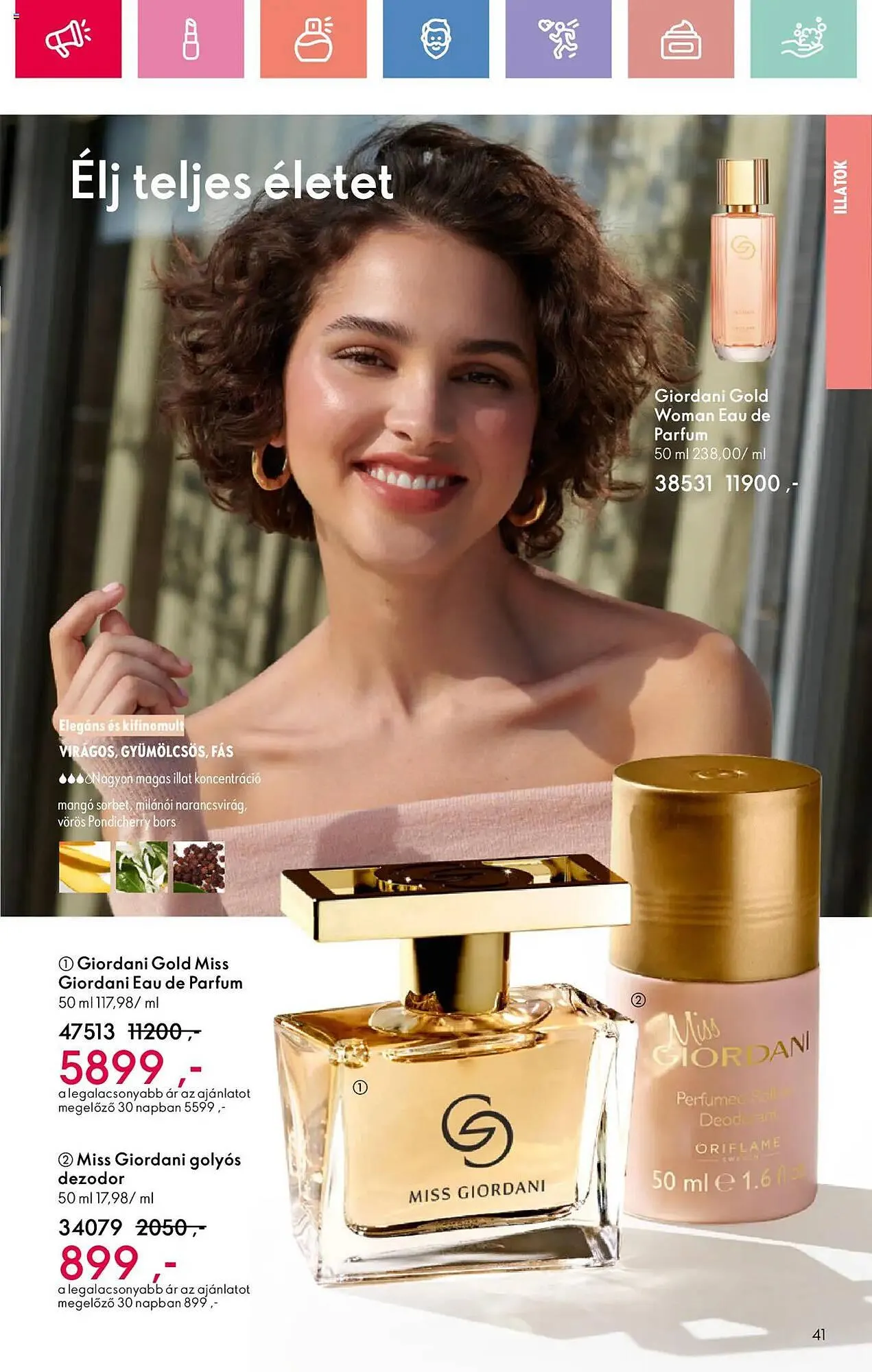 Katalógus Oriflame akciós újság július 27.-tól augusztus 16.-ig 2025. - Oldal 41