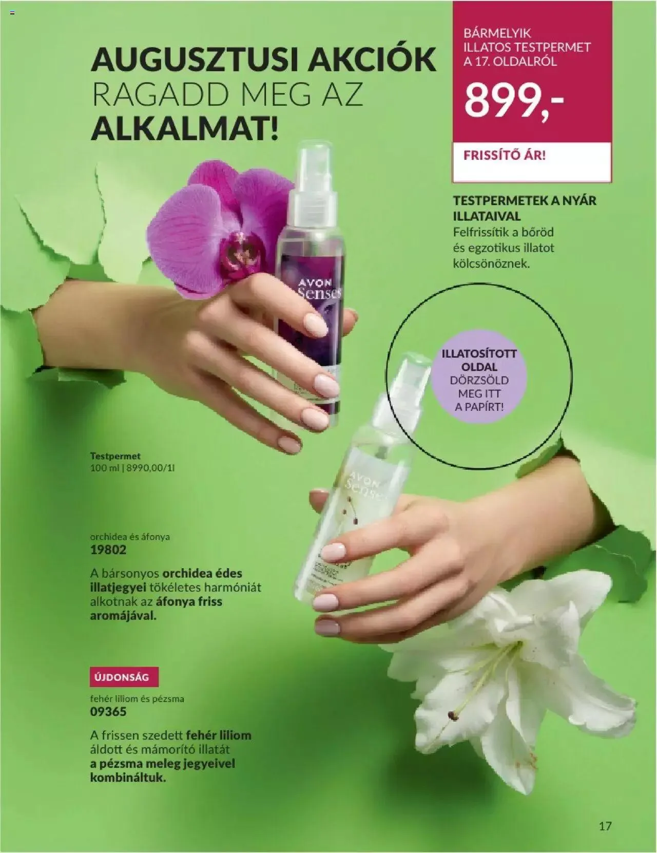 Katalógus Katalógus AVON 2023 Augusztus augusztus 1.-tól augusztus 31.-ig 2023. - Oldal 21