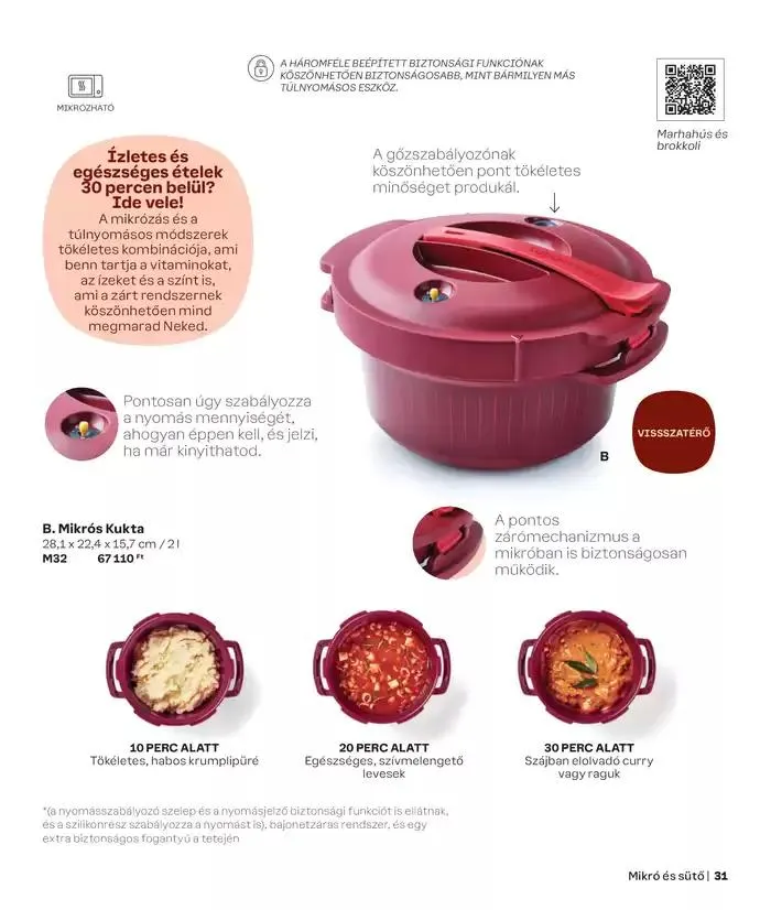 Katalógus Tupperware Autumn - Winter 2024/2025 Catalogue október 3.-tól március 23.-ig 2025. - Oldal 31