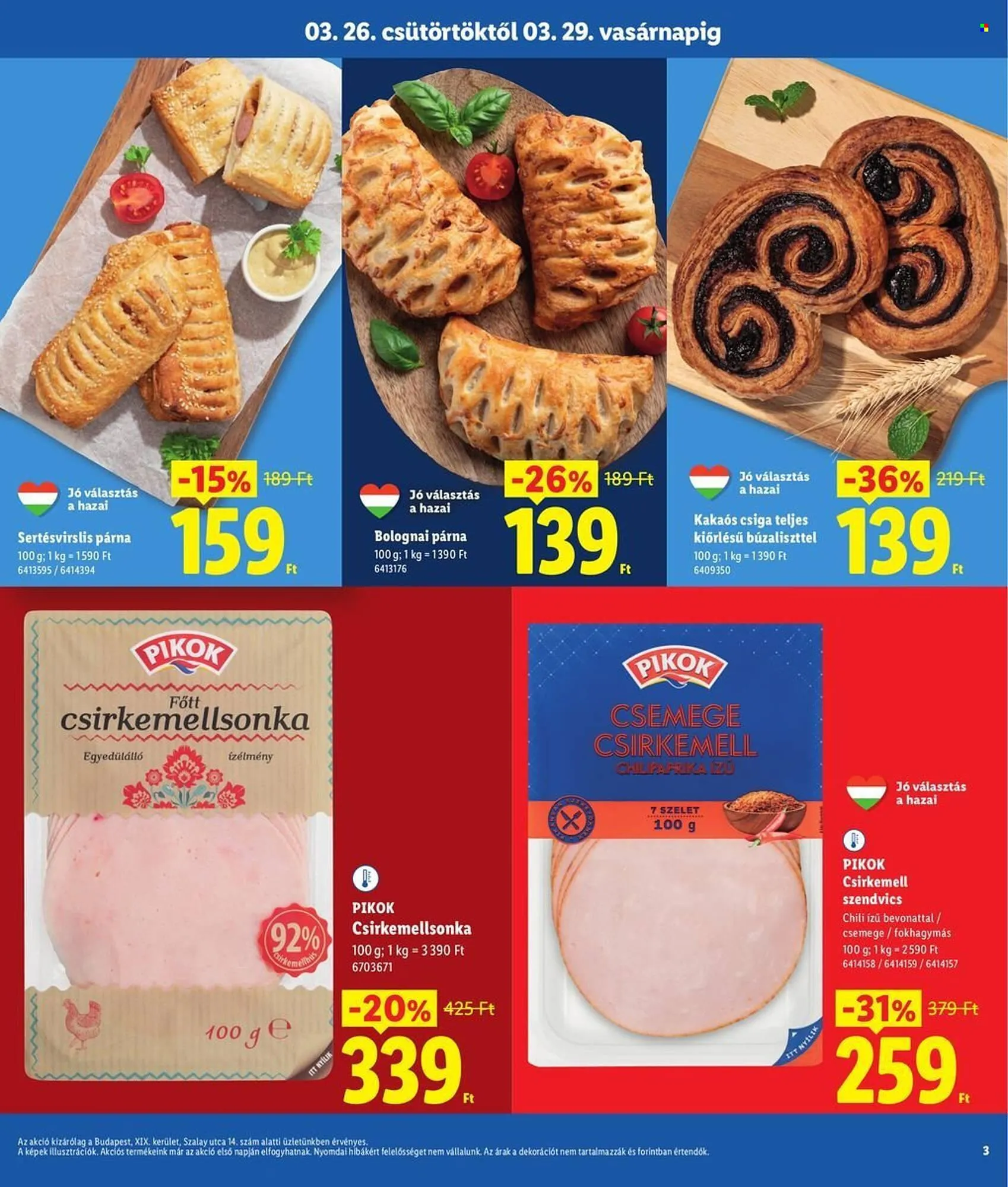 Katalógus Lidl akciós újság március 26.-tól március 29.-ig 2026. - Oldal 3