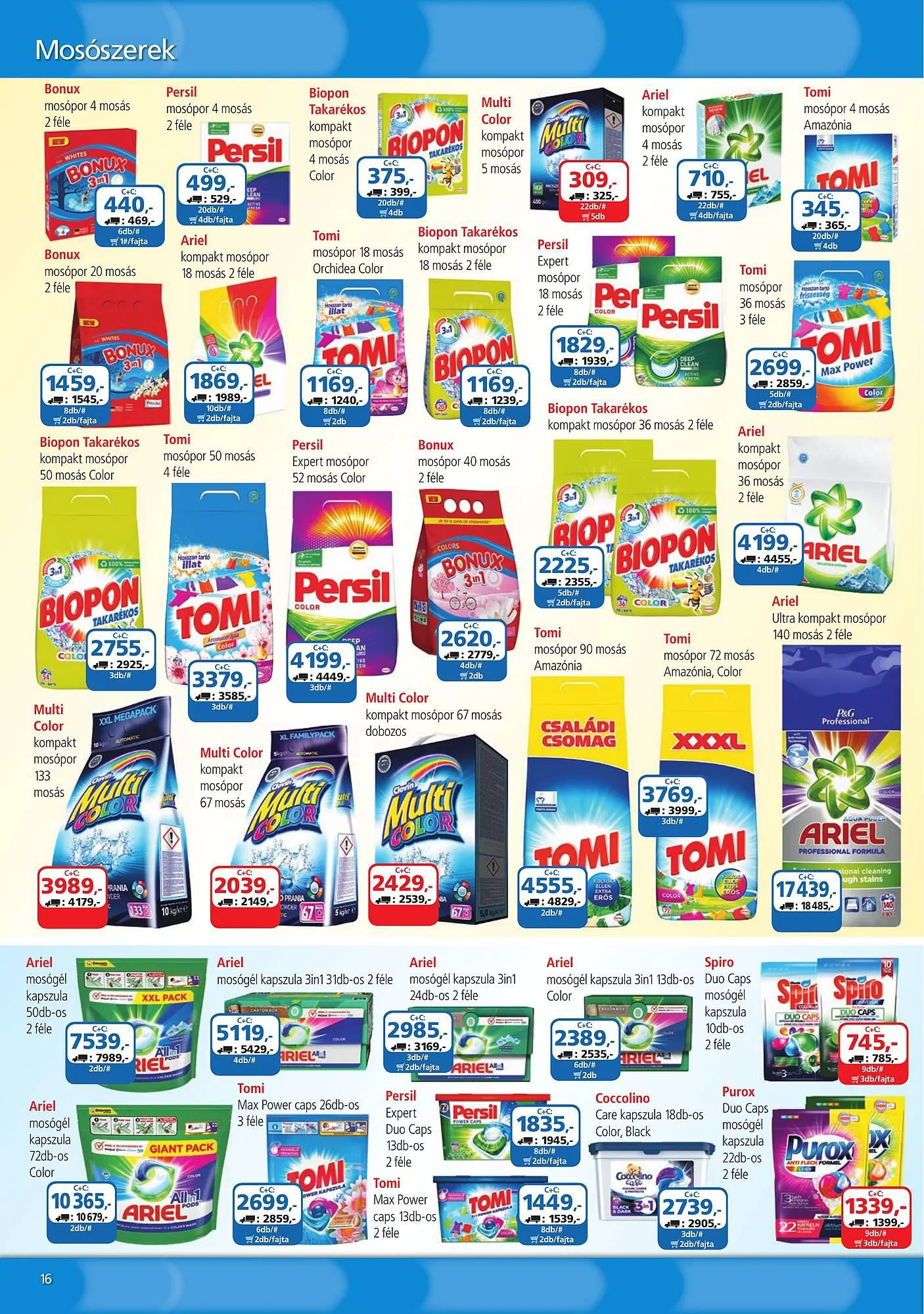 Katalógus ÁRKLUB akciós újság október 1.-tól október 31.-ig 2023. - Oldal 16