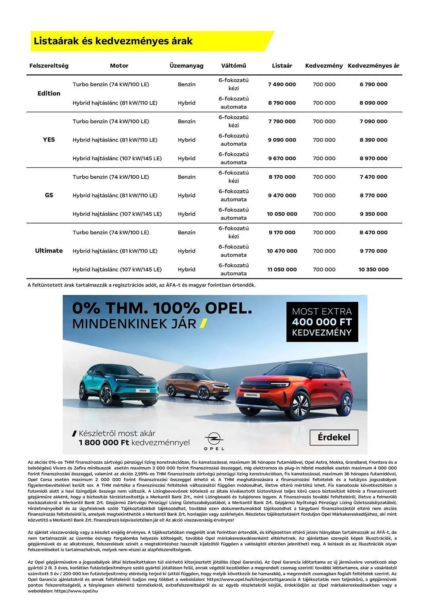 Katalógus Opel akciós újság december 12.-tól december 12.-ig 2026. - Oldal 3