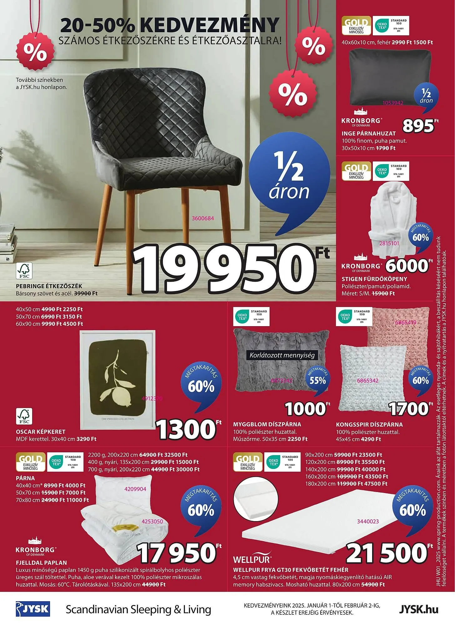 Katalógus JYSK akciós újság január 1.-tól február 2.-ig 2025. - Oldal 24