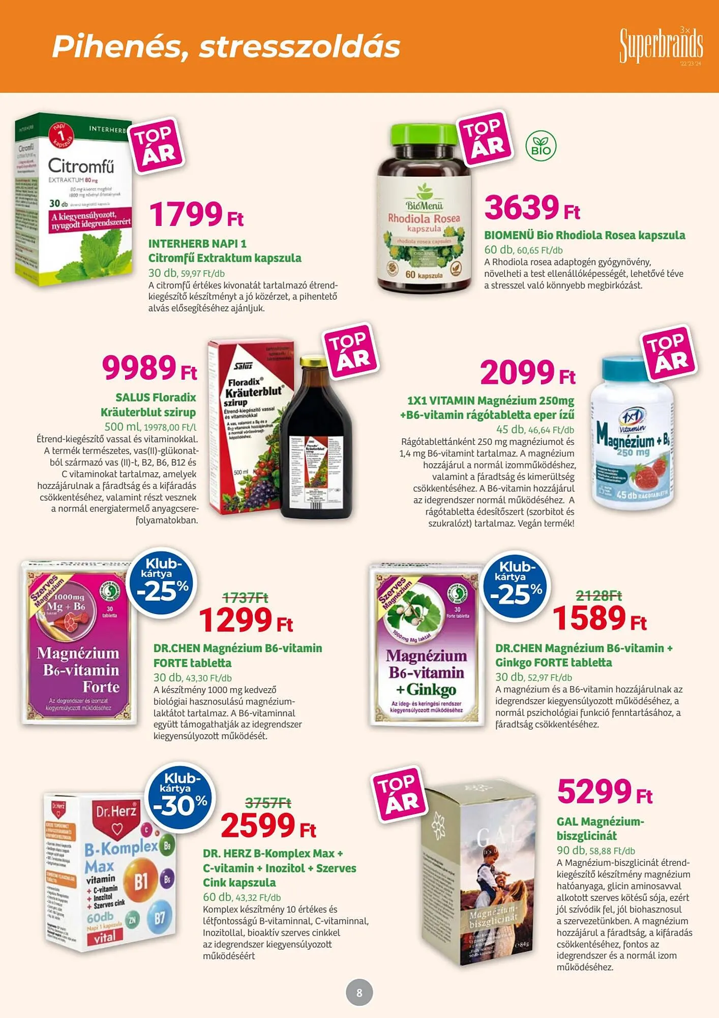Katalógus Herbaház akciós újság május 5.-tól június 1.-ig 2025. - Oldal 8