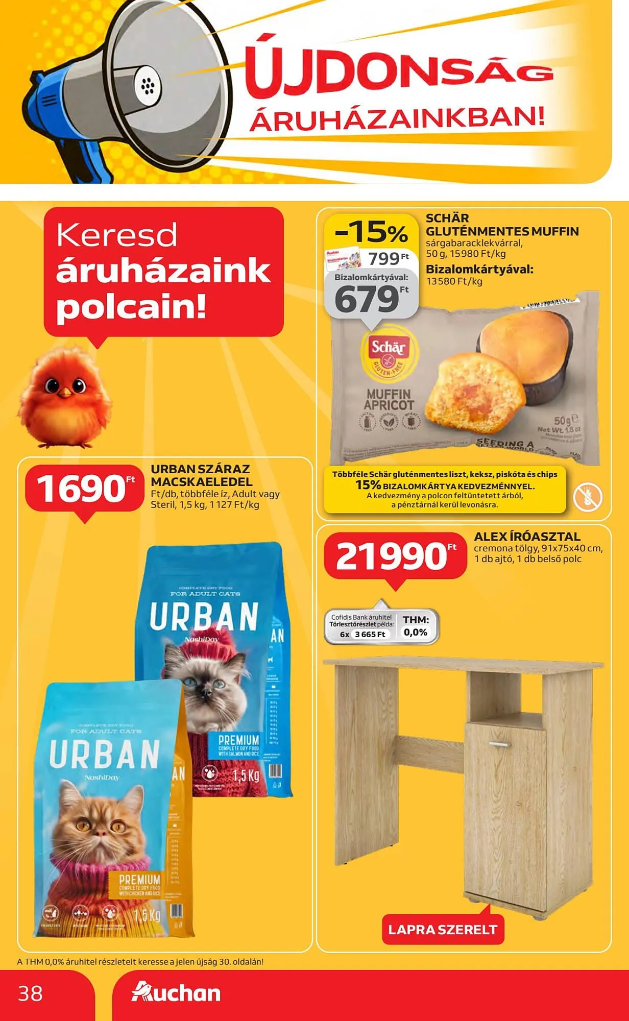 Katalógus Auchan akciós újság július 31.-tól augusztus 6.-ig 2025. - Oldal 38