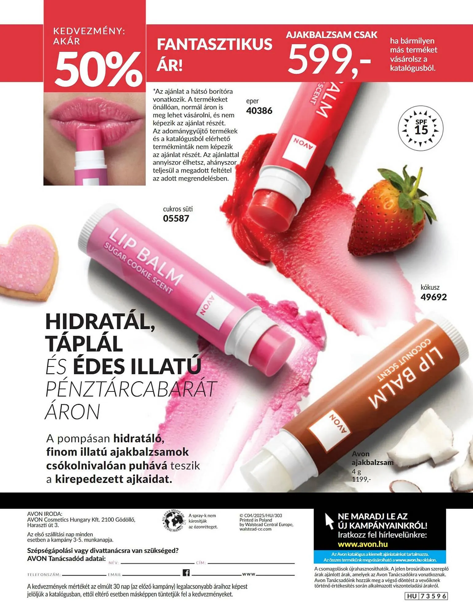 Katalógus AVON akciós újság április 1.-tól április 30.-ig 2025. - Oldal 20