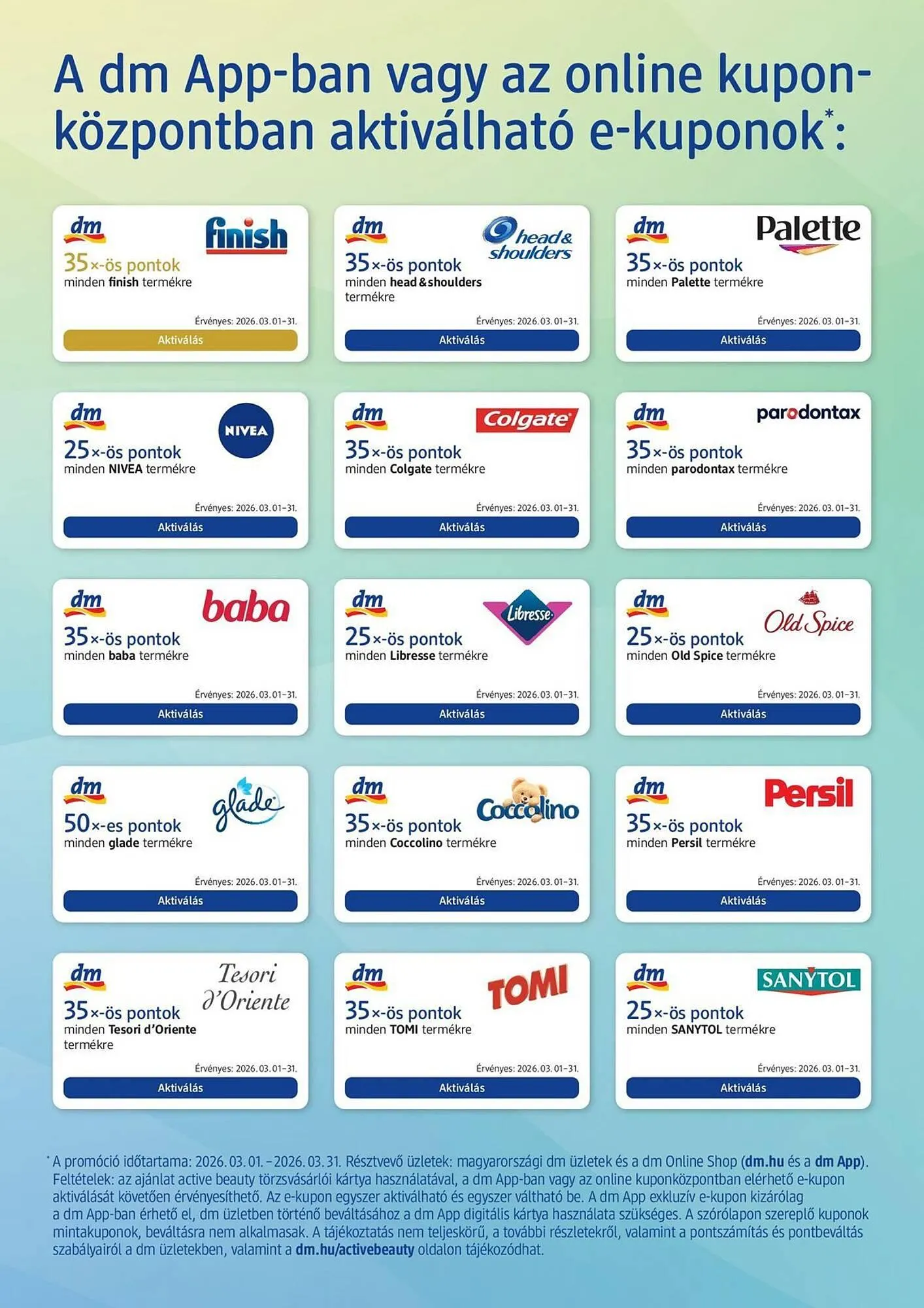 Katalógus DM akciós újság március 1.-tól március 31.-ig 2026. - Oldal 2