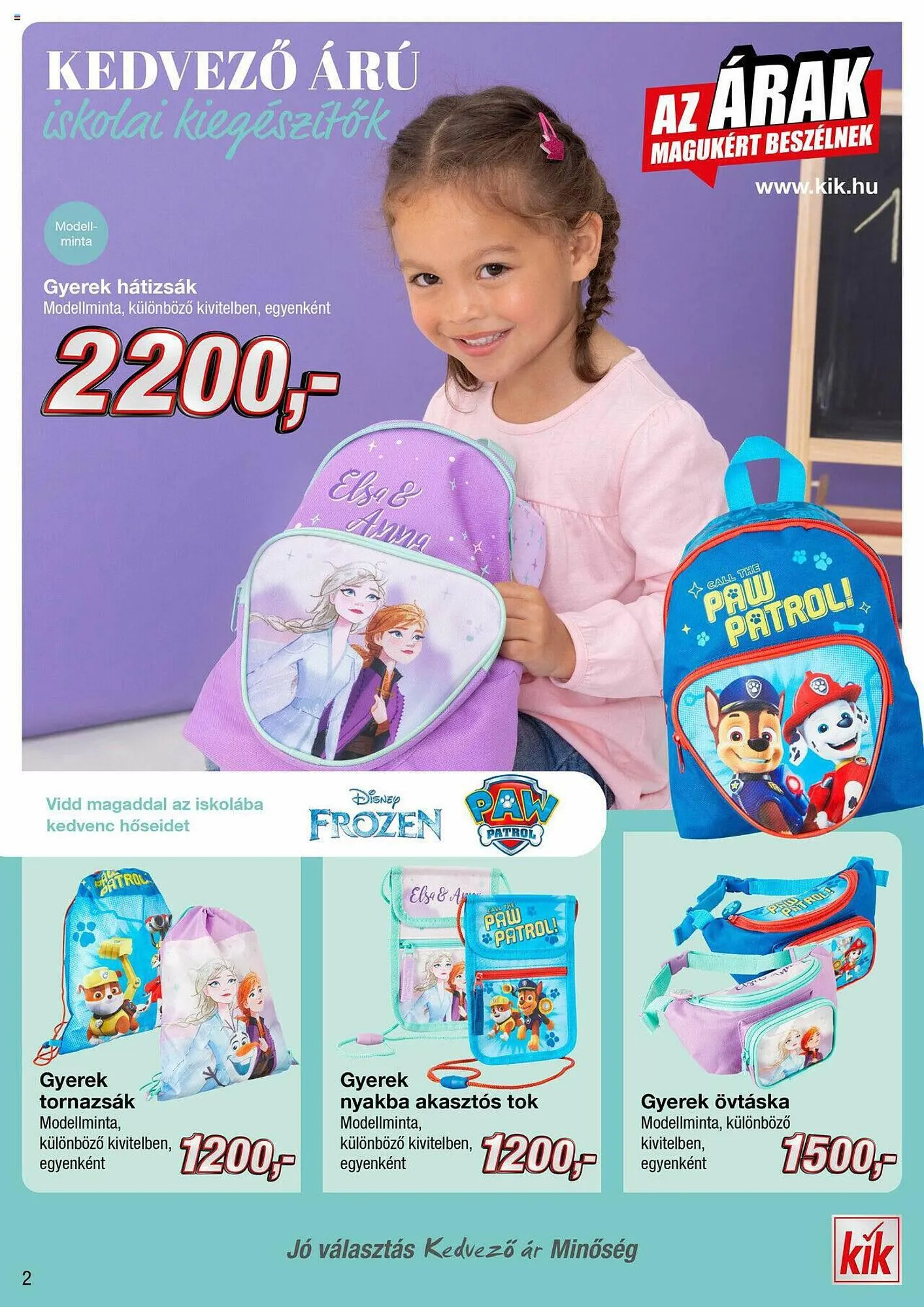 Katalógus Kik akciós újság augusztus 21.-tól szeptember 4.-ig 2023. - Oldal 2