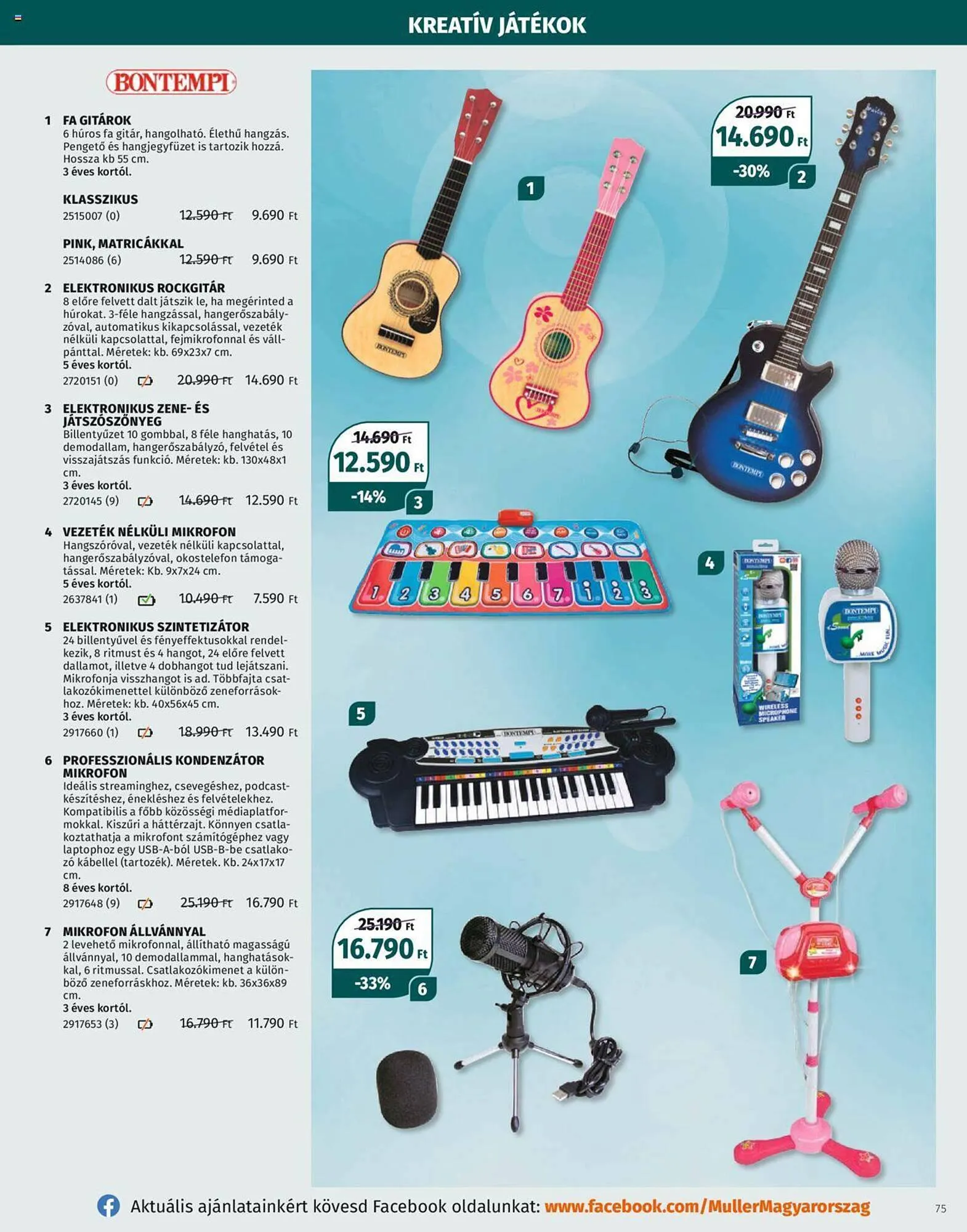 Katalógus Müller akciós újság október 30.-tól december 31.-ig 2023. - Oldal 75