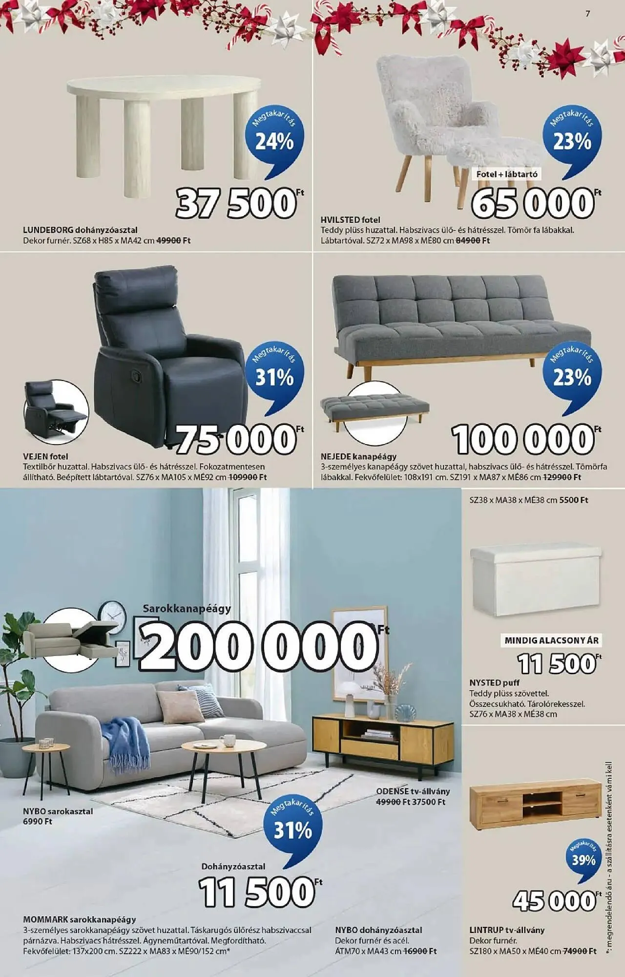 Katalógus JYSK akciós újság december 17.-tól december 30.-ig 2025. - Oldal 7