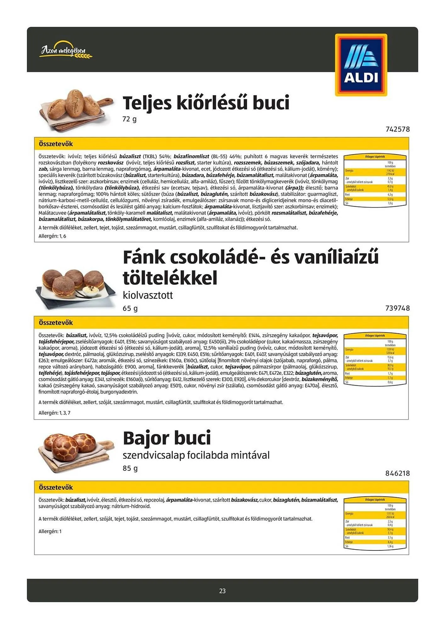 Katalógus ALDI akciós újság november 3.-tól május 12.-ig 2026. - Oldal 23