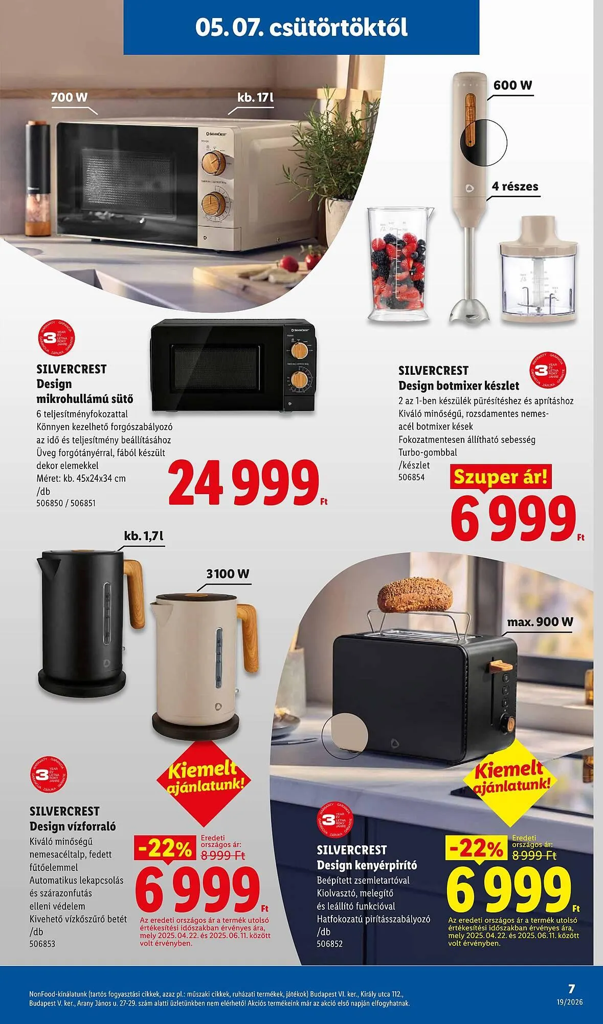 Katalógus Lidl akciós újság május 7.-tól május 13.-ig 2026. - Oldal 7
