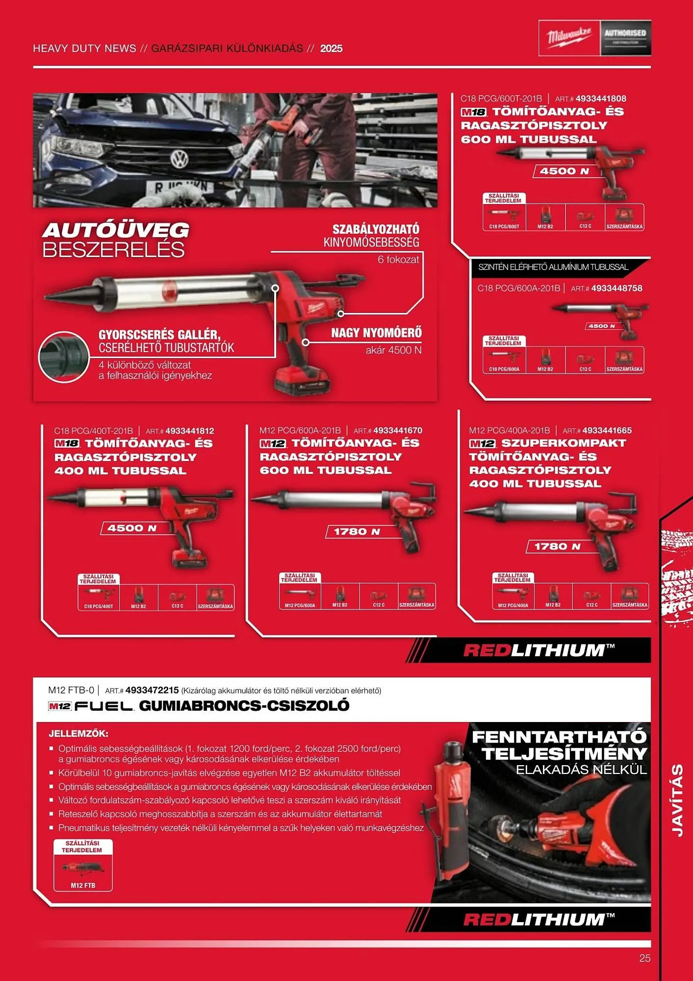 Katalógus Milwaukee akciós újság szeptember 16.-tól december 31.-ig 2025. - Oldal 25
