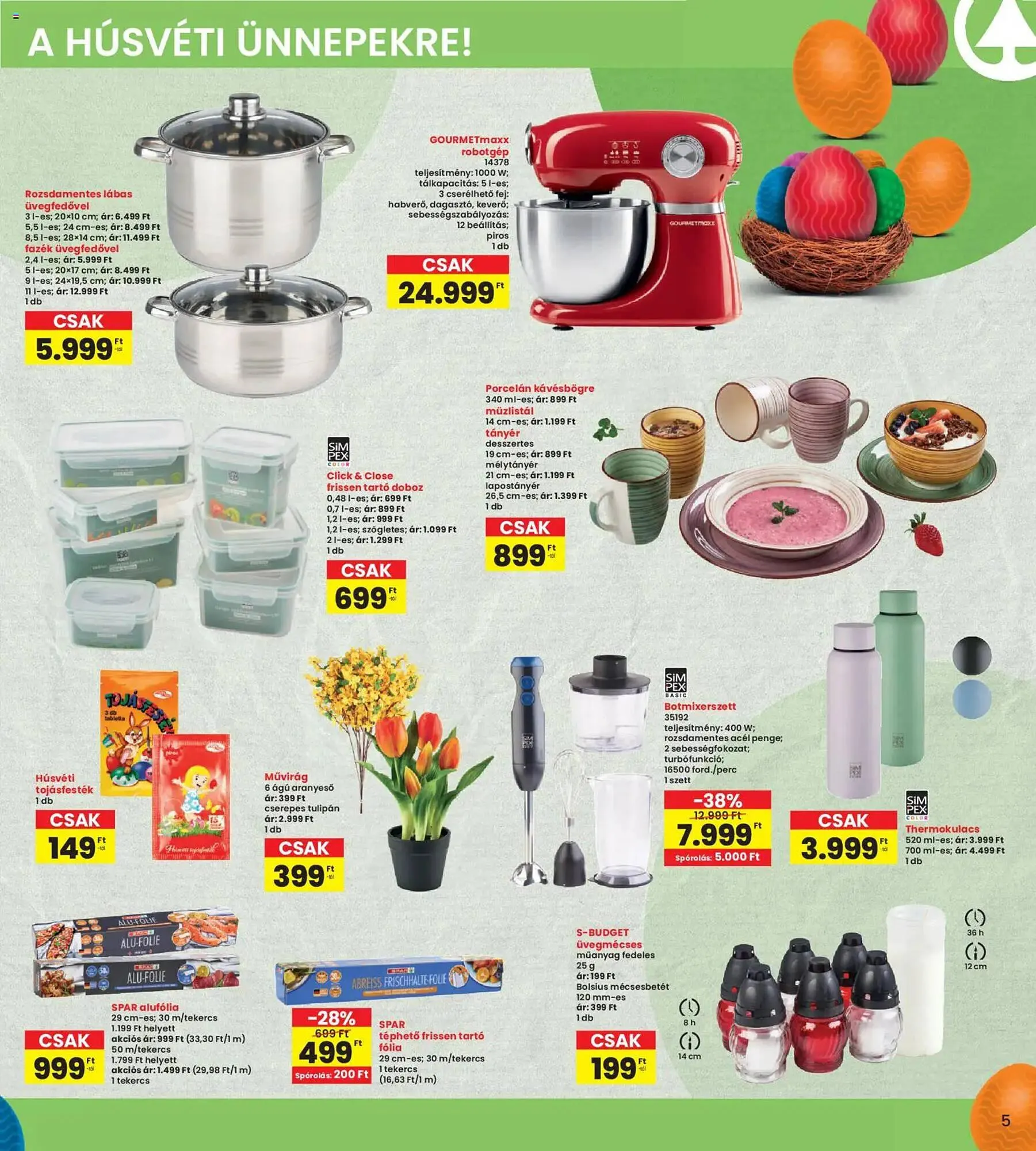 Katalógus Interspar akciós újság március 26.-tól április 8.-ig 2026. - Oldal 5