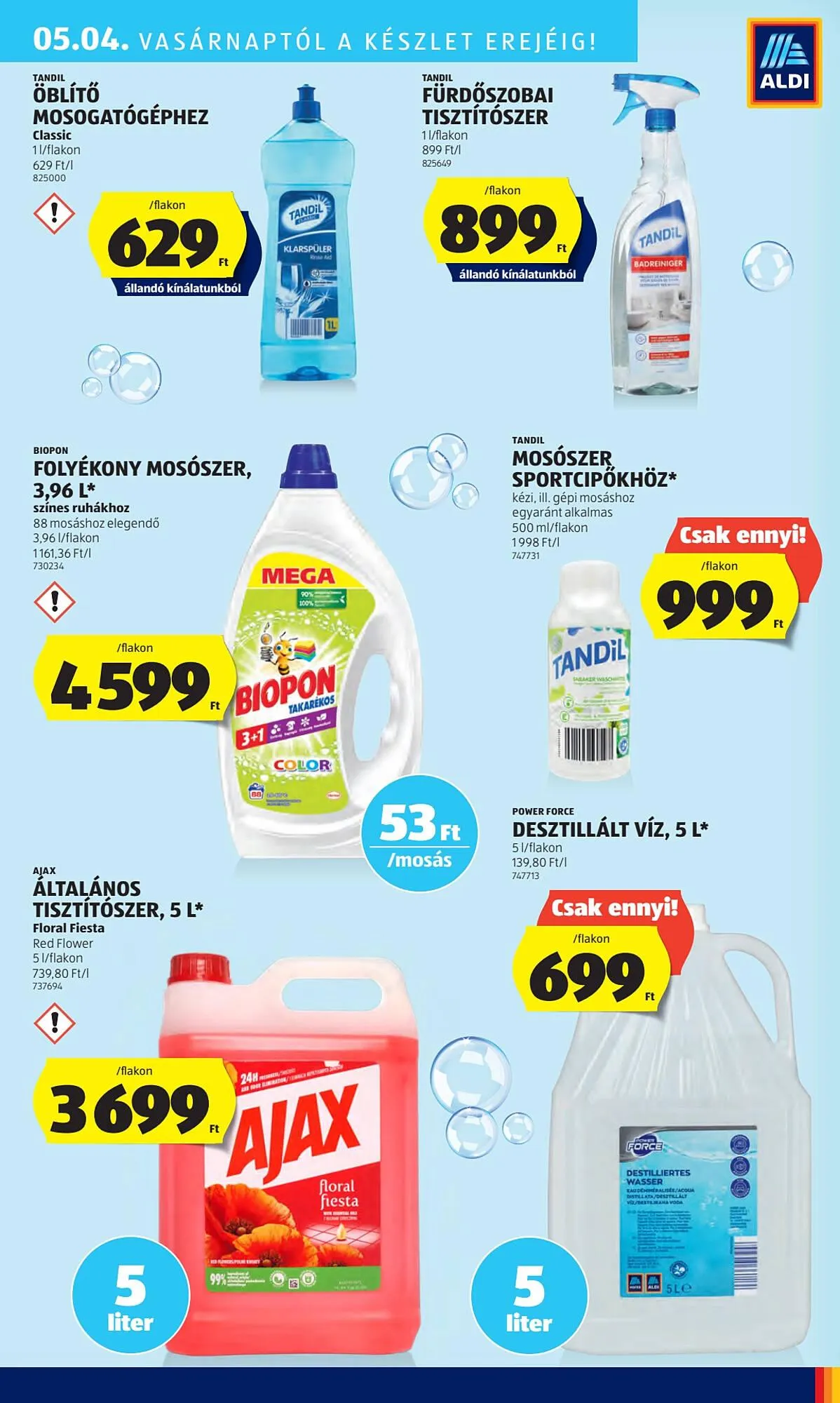 Katalógus ALDI akciós újság április 30.-tól május 7.-ig 2025. - Oldal 39
