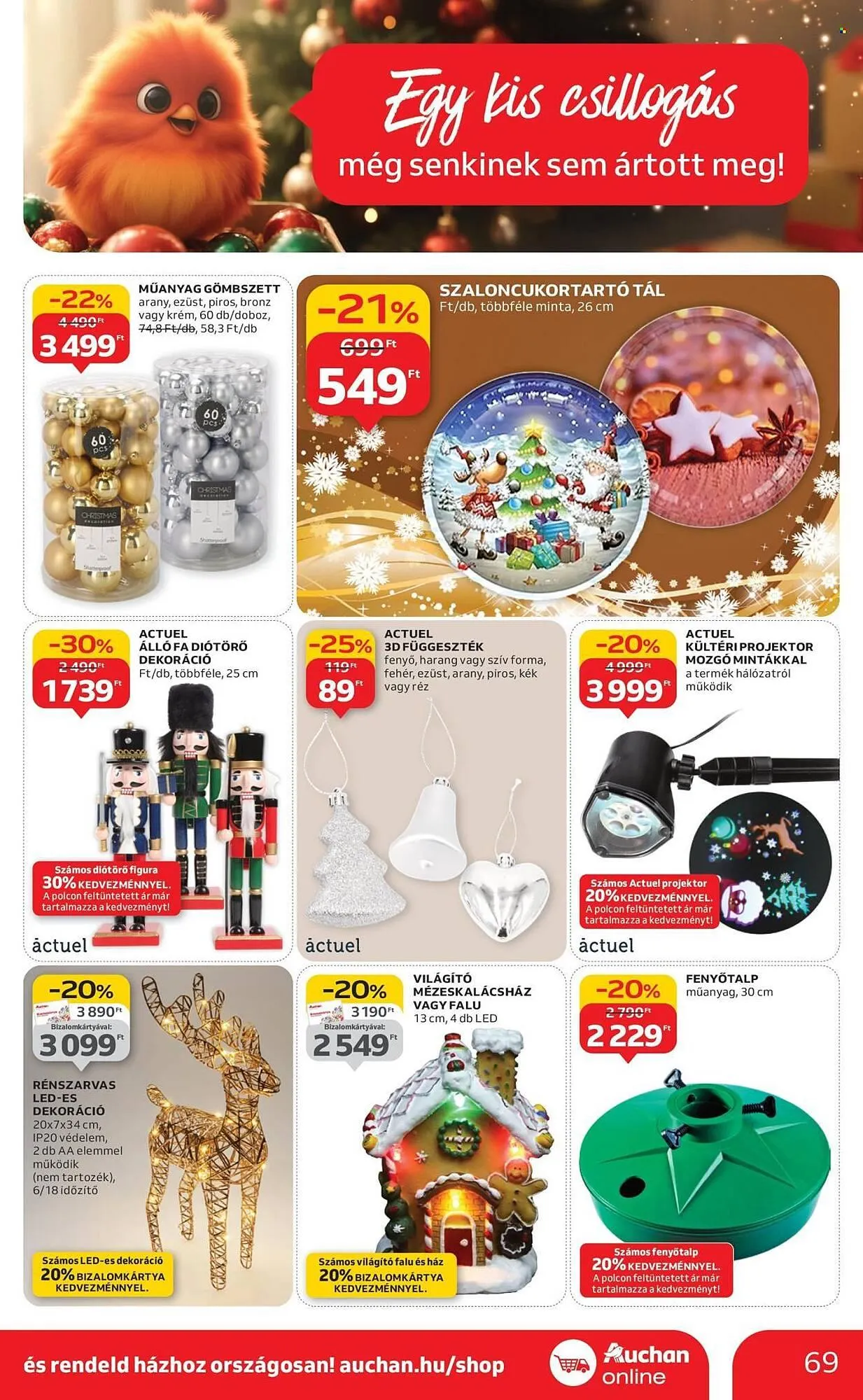 Katalógus Auchan akciós újság december 4.-tól december 10.-ig 2025. - Oldal 69