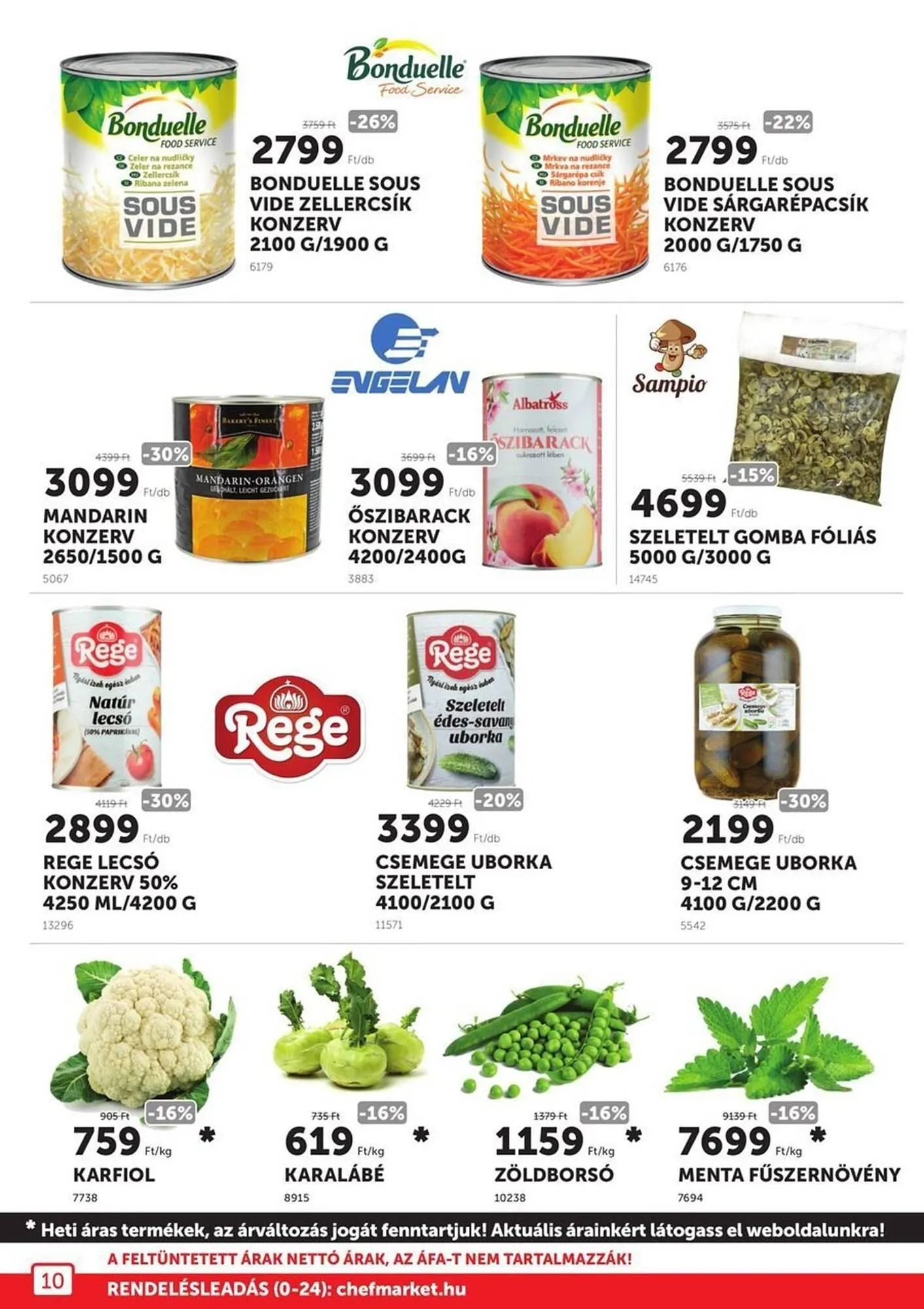 Katalógus Chef Market akciós újság június 1.-tól június 30.-ig 2025. - Oldal 10