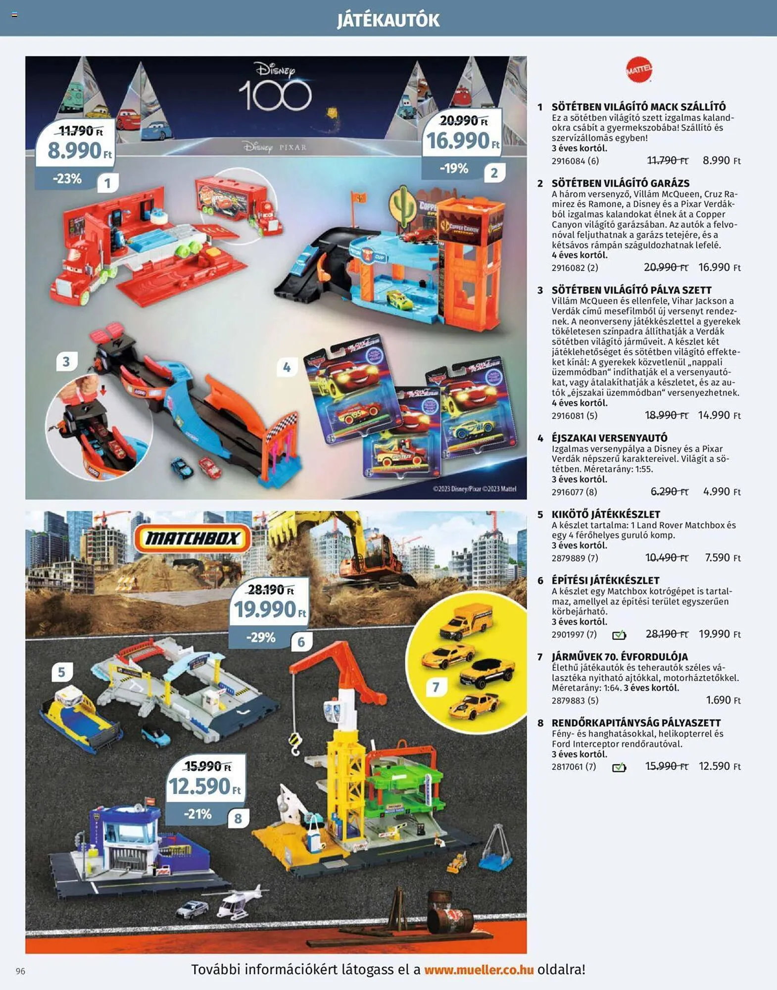 Katalógus Müller akciós újság október 30.-tól december 31.-ig 2023. - Oldal 96