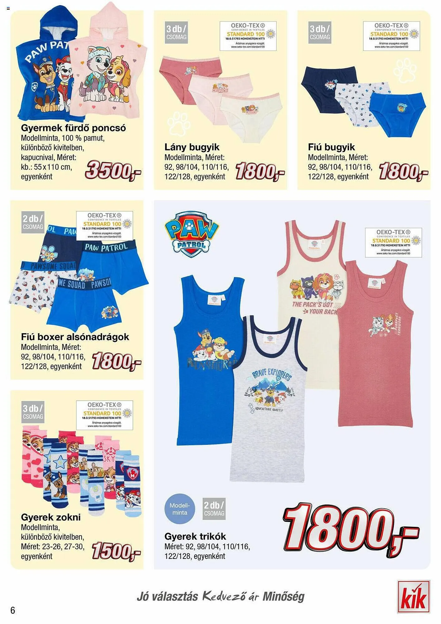Katalógus Kik akciós újság szeptember 11.-tól szeptember 17.-ig 2023. - Oldal 6