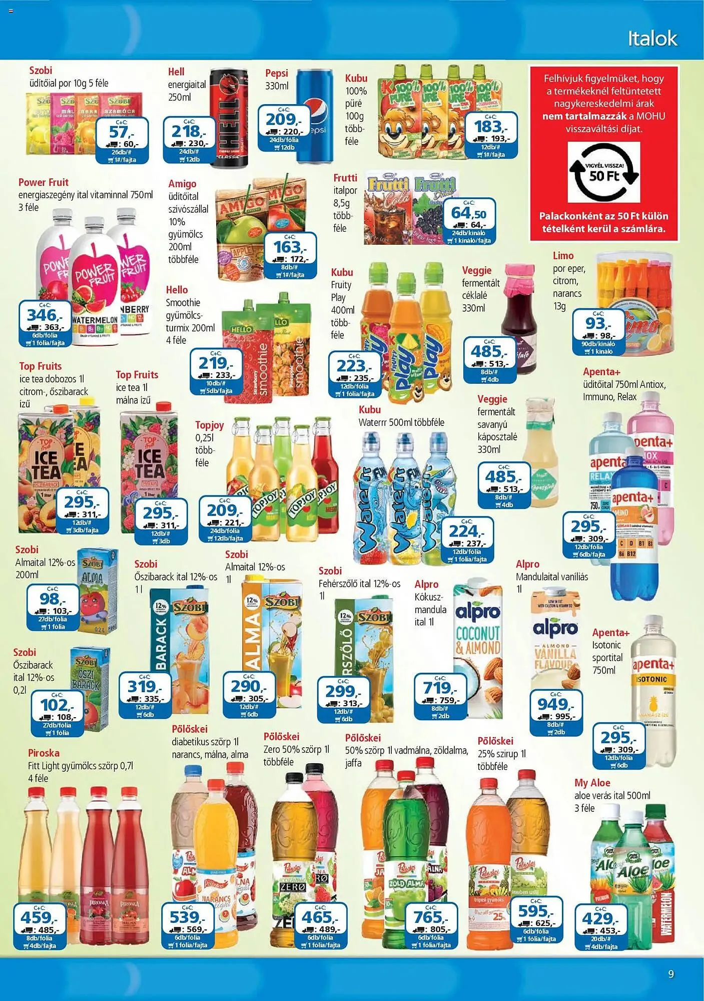 Katalógus ÁRKLUB akciós újság december 1.-tól december 31.-ig 2025. - Oldal 9