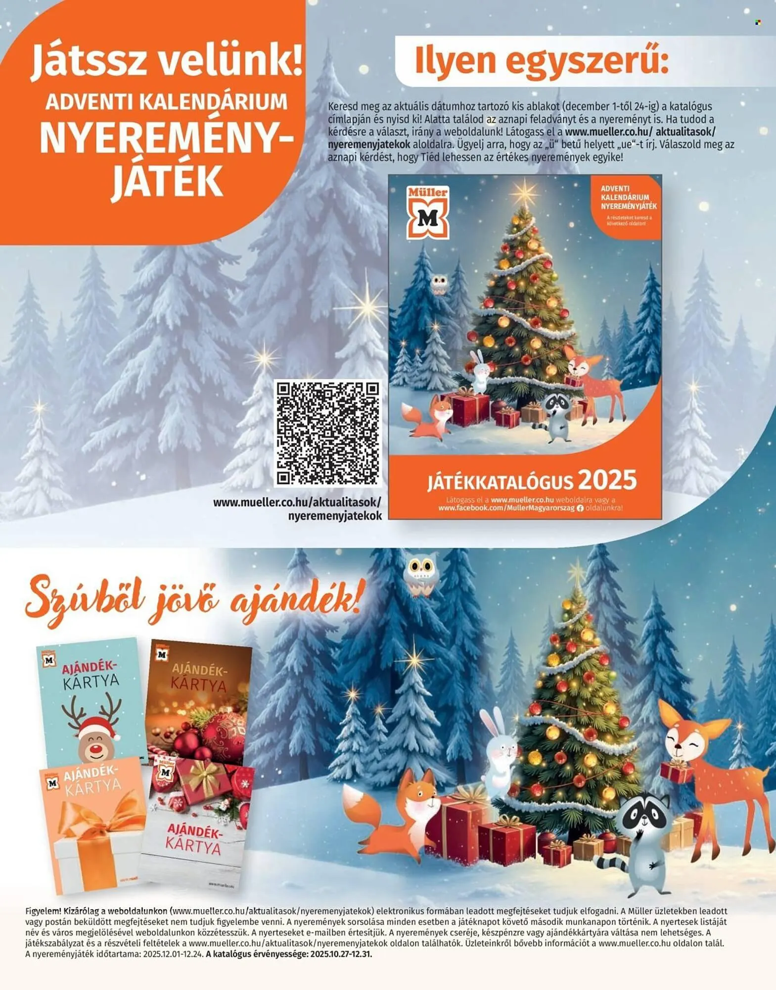 Katalógus Müller akciós újság október 27.-tól december 31.-ig 2025. - Oldal 2