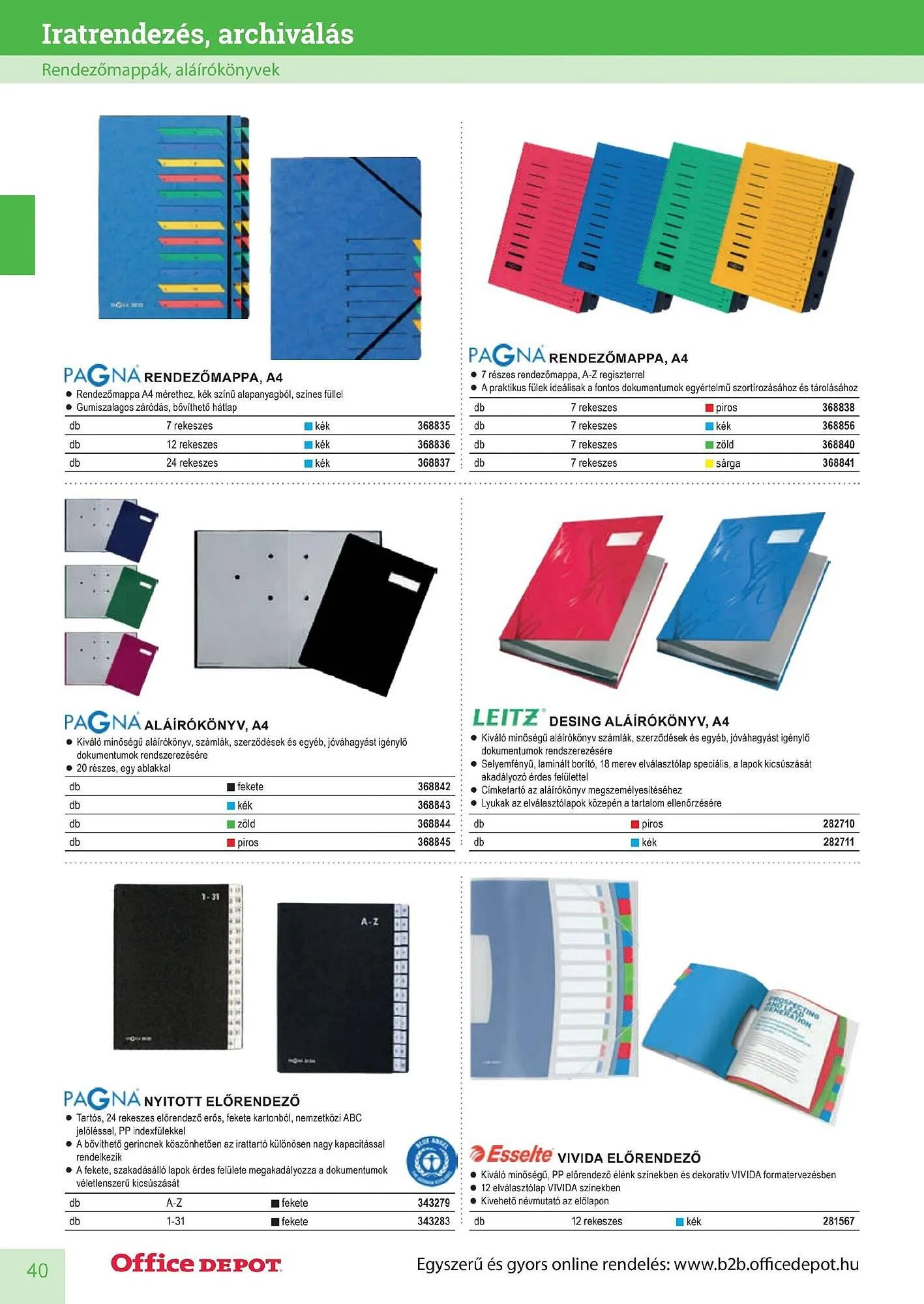 Katalógus Office Depot akciós újság május 9.-tól december 31.-ig 2026. - Oldal 40