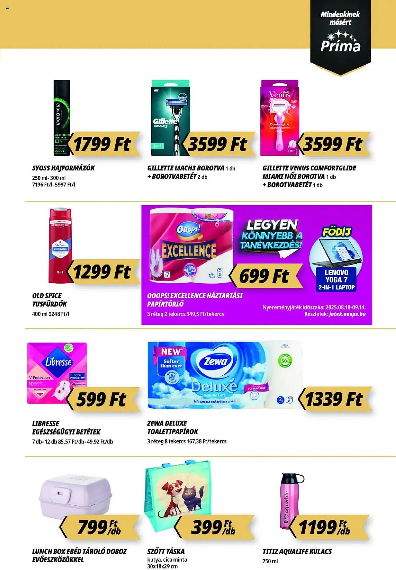 Katalógus Príma akciós újság augusztus 14.-tól augusztus 20.-ig 2025. - Oldal 11