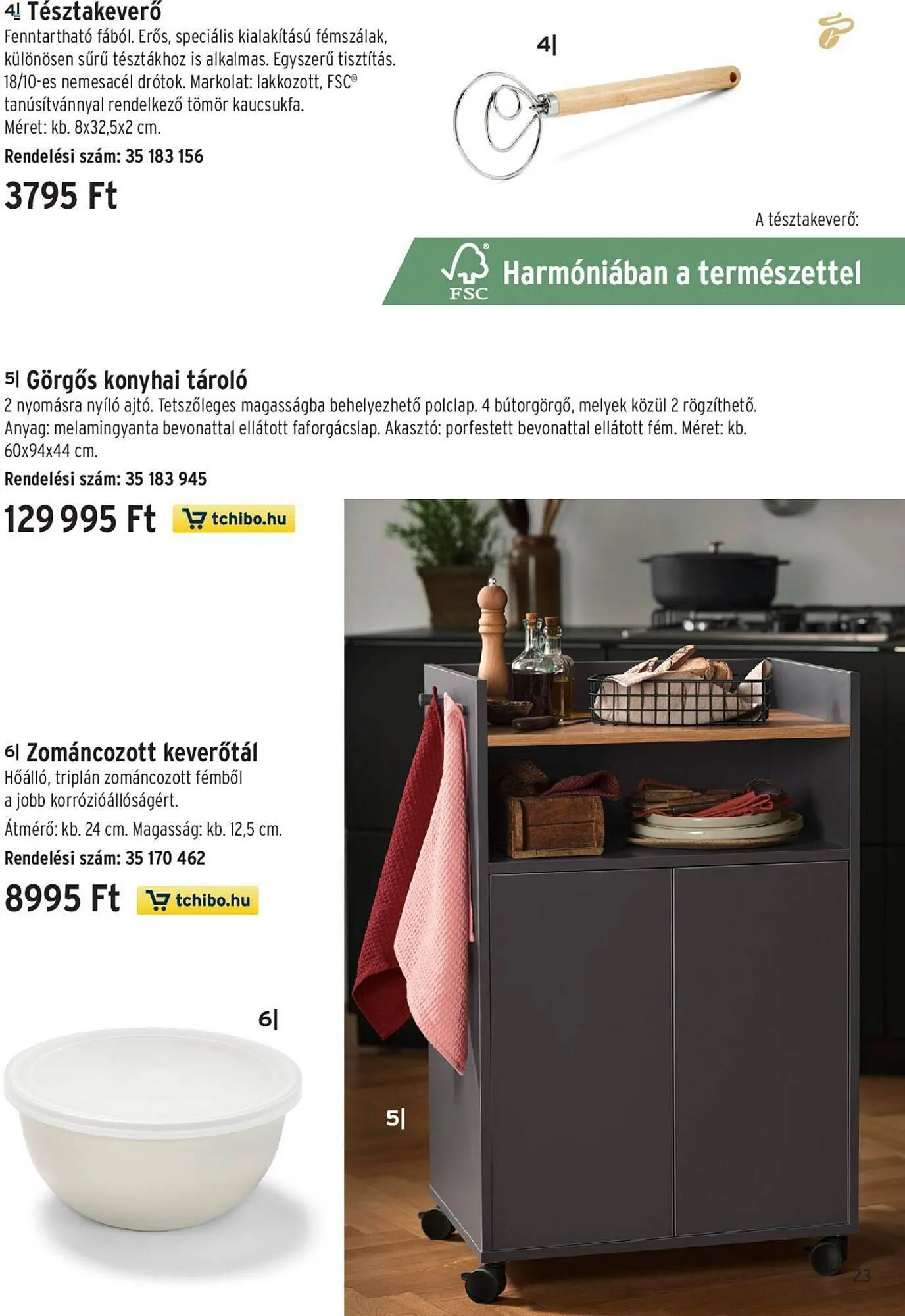 Katalógus Tchibo akciós újság szeptember 11.-tól szeptember 25.-ig 2023. - Oldal 23