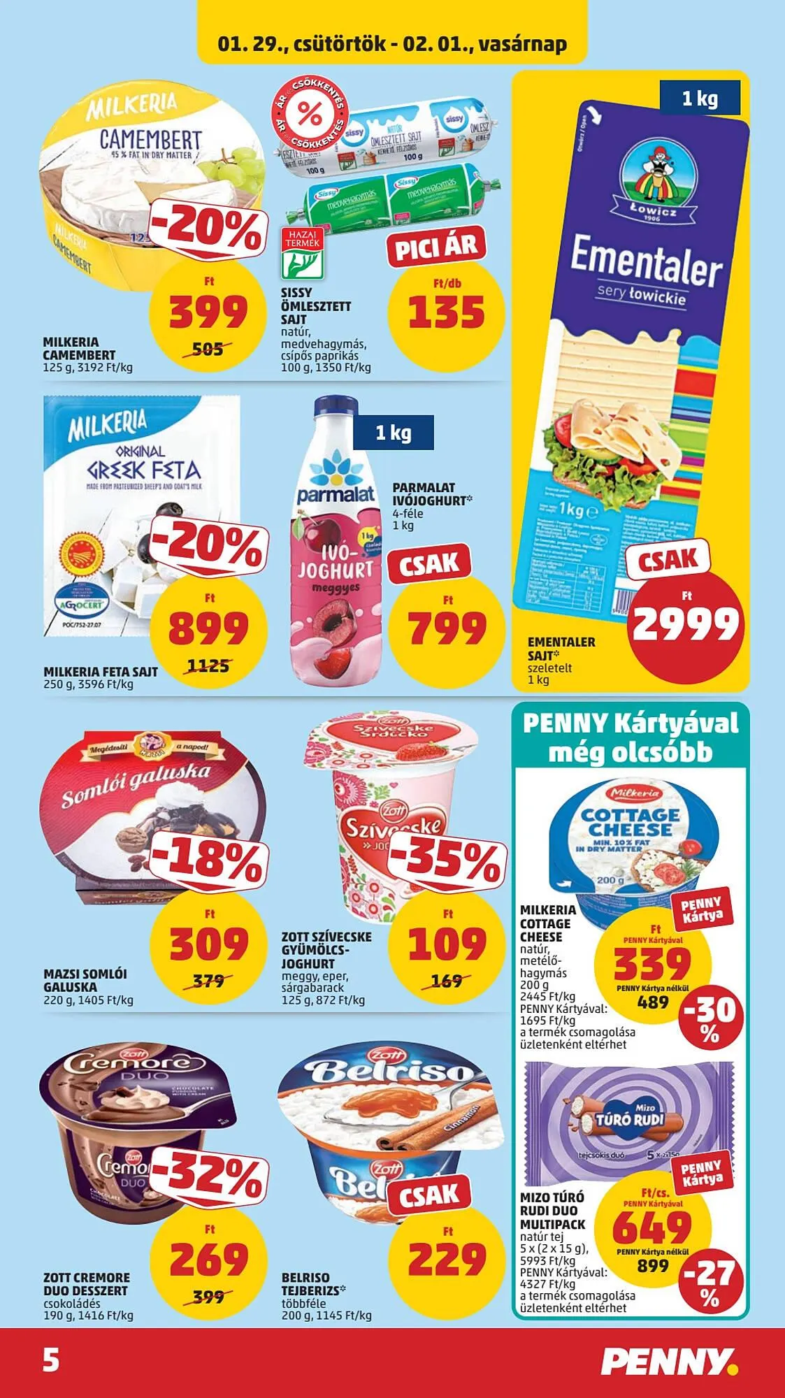 Katalógus PENNY akciós újság január 29.-tól február 4.-ig 2026. - Oldal 7
