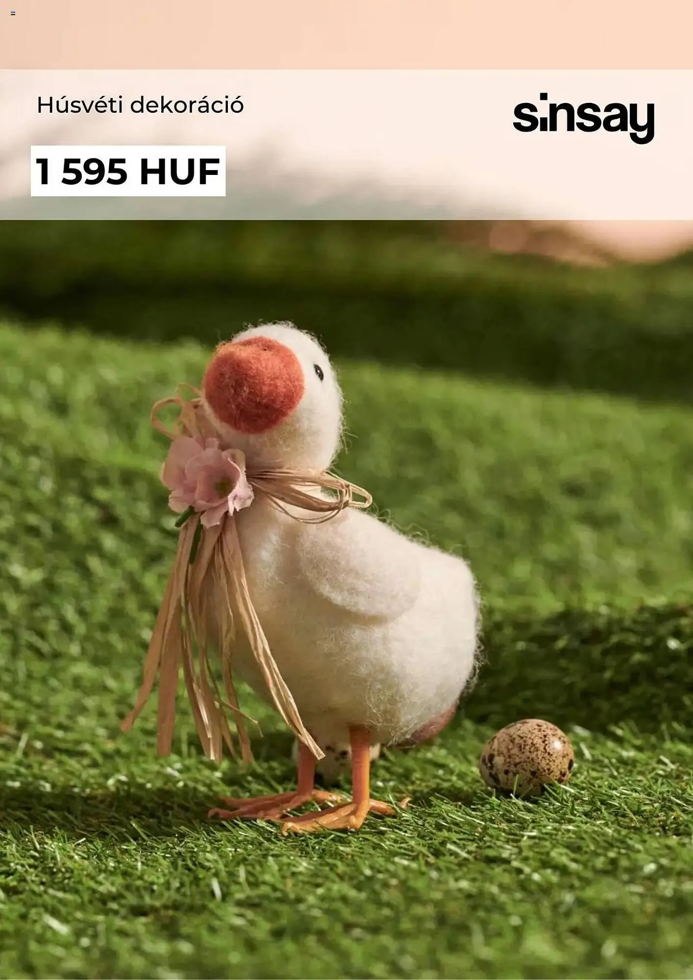 Katalógus Sinsay akciós újság március 31.-tól április 25.-ig 2025. - Oldal 9