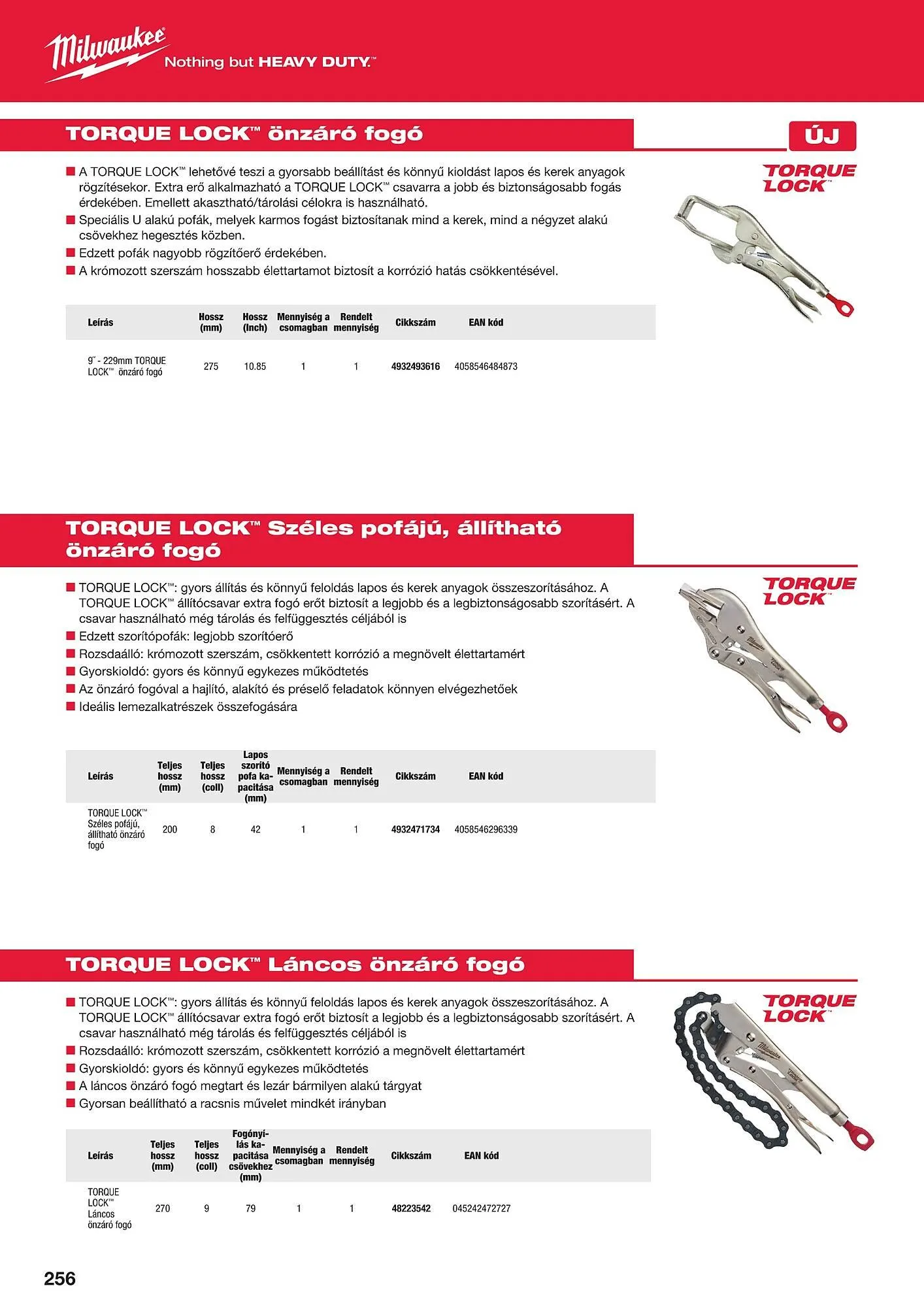 Katalógus Milwaukeetool akciós újság augusztus 14.-tól december 31.-ig 2024. - Oldal 256