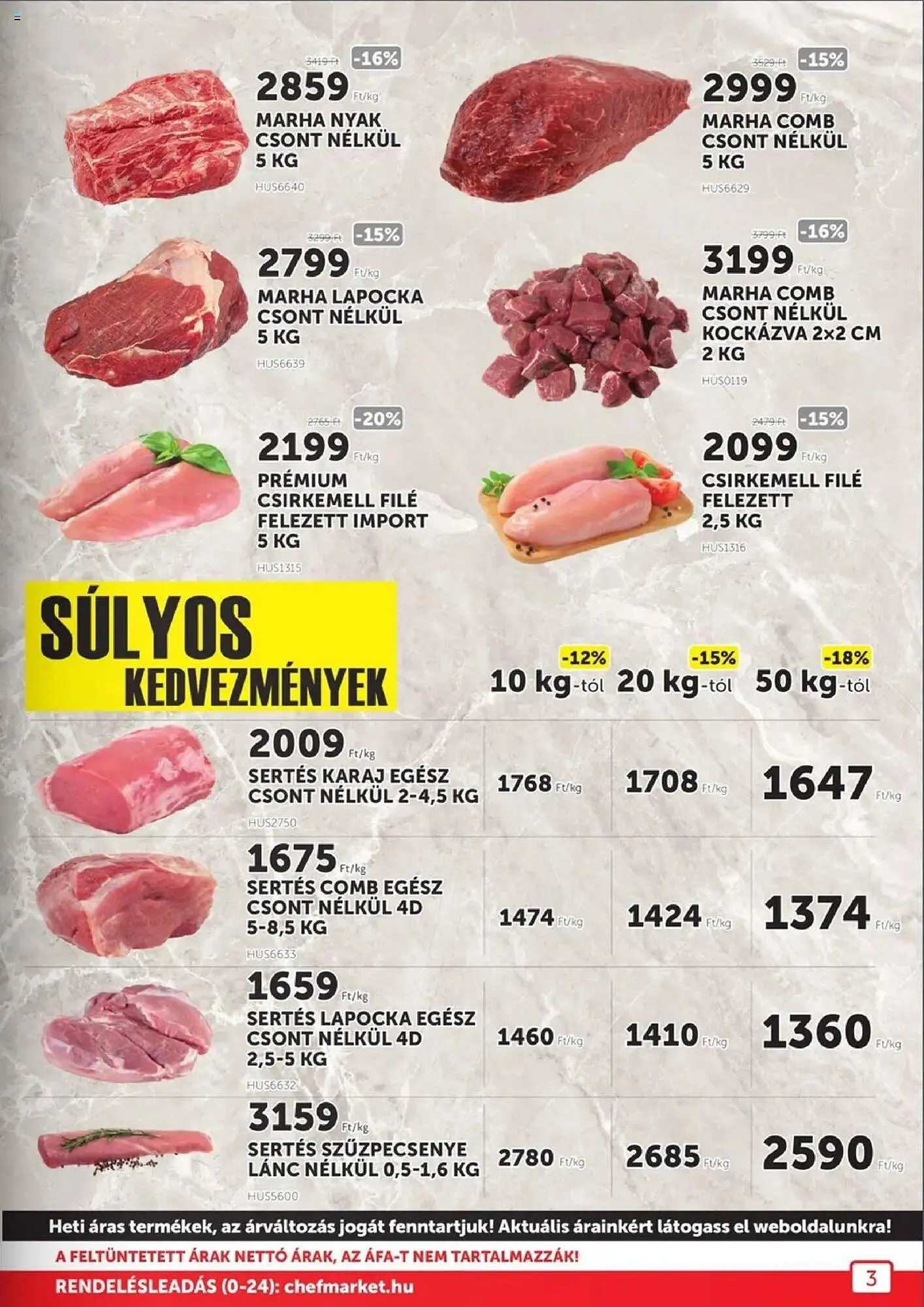Katalógus Chef Market akciós újság április 1.-tól április 30.-ig 2025. - Oldal 3