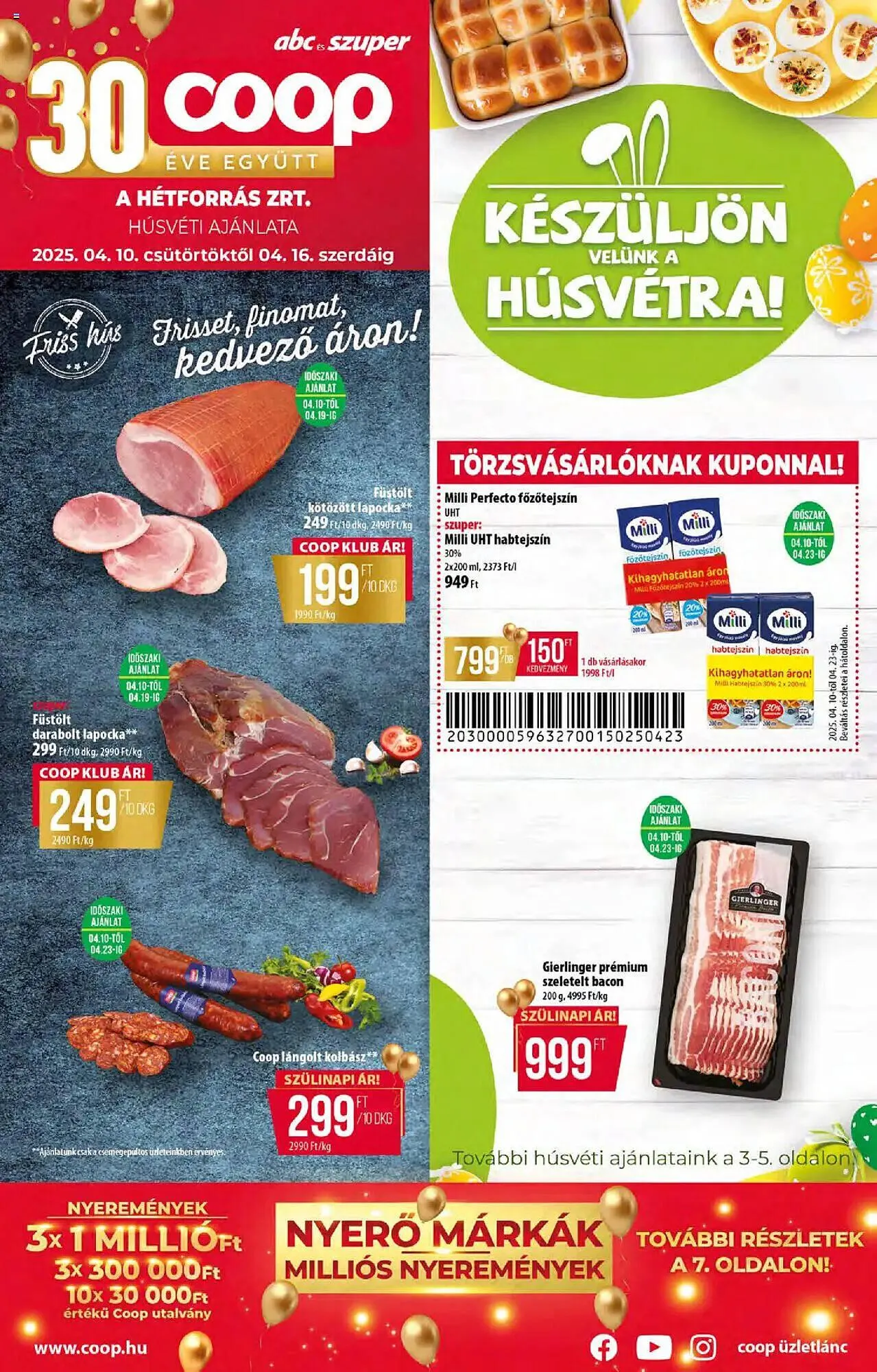 Katalógus Coop akciós újság április 10.-tól április 16.-ig 2025. - Oldal 1
