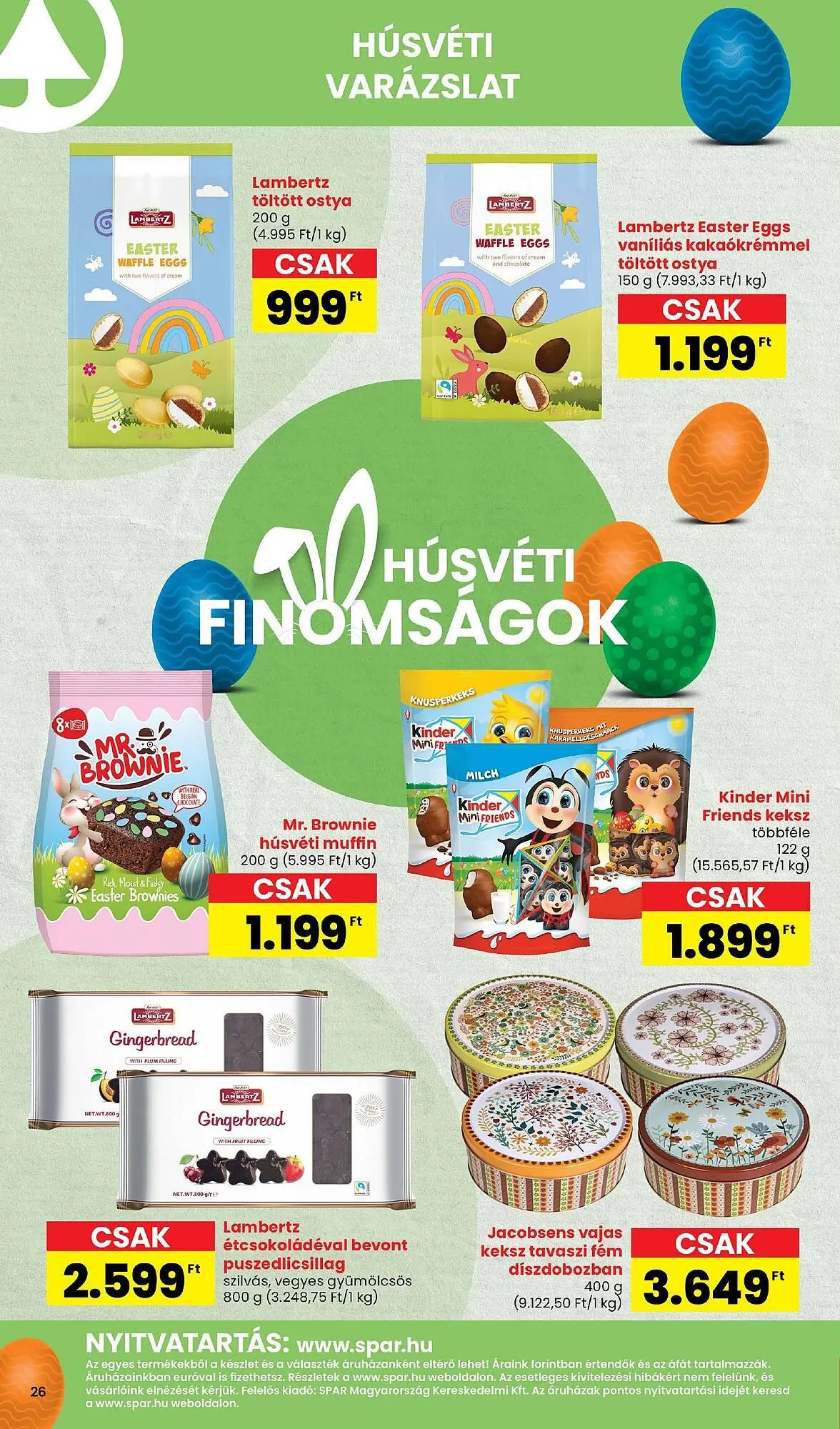 Katalógus Interspar akciós újság március 5.-tól április 1.-ig 2026. - Oldal 26