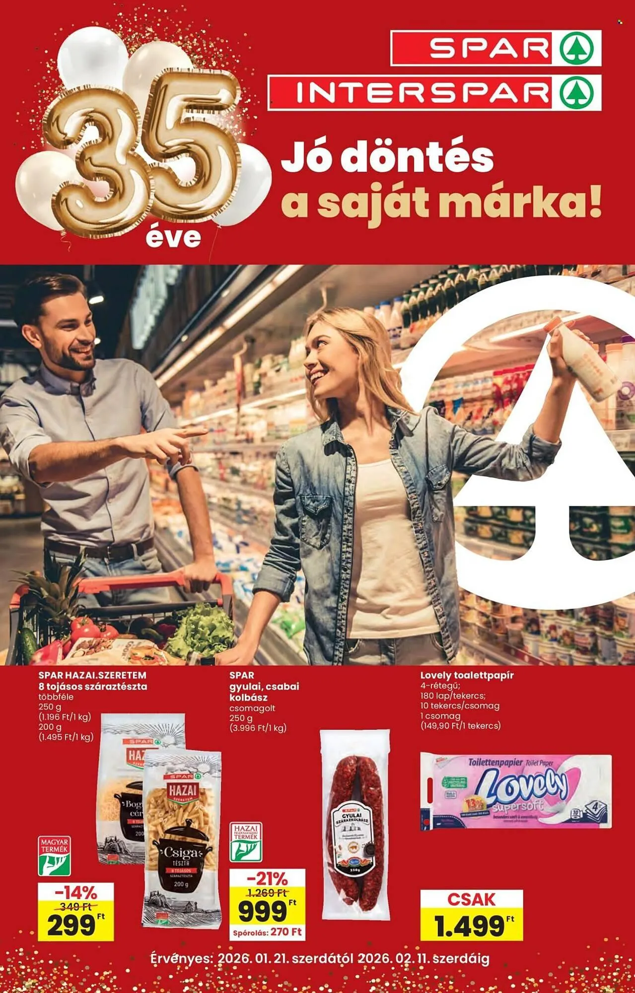 Spar akciós újság - 1