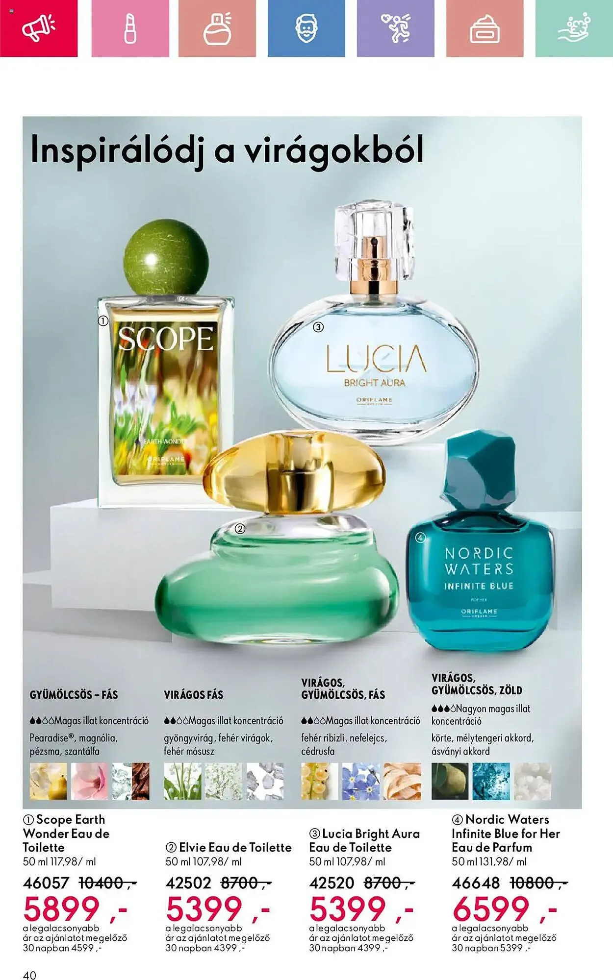 Katalógus Oriflame akciós újság március 2.-tól március 22.-ig 2025. - Oldal 40