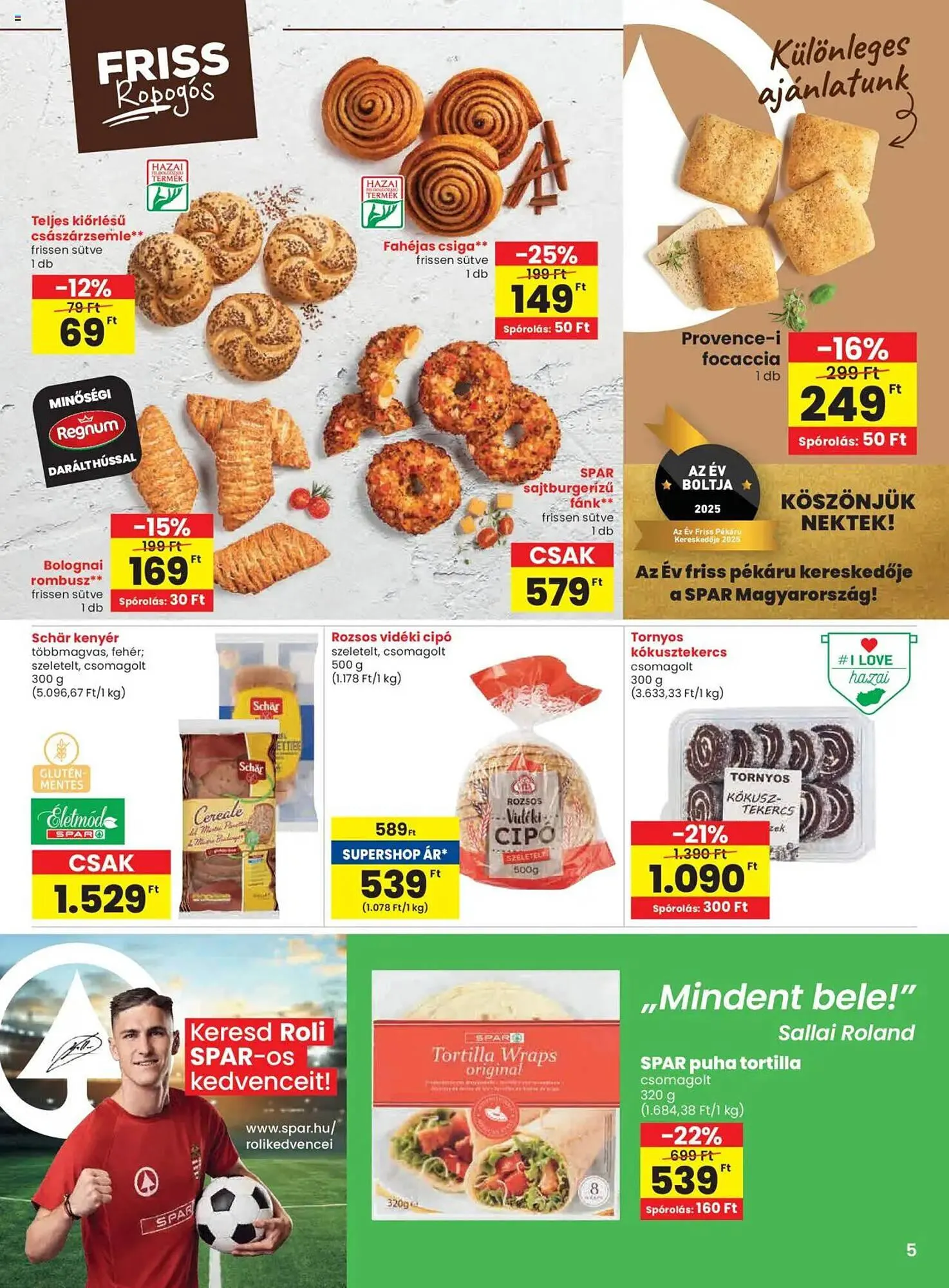 Katalógus Spar akciós újság október 2.-tól október 8.-ig 2025. - Oldal 5