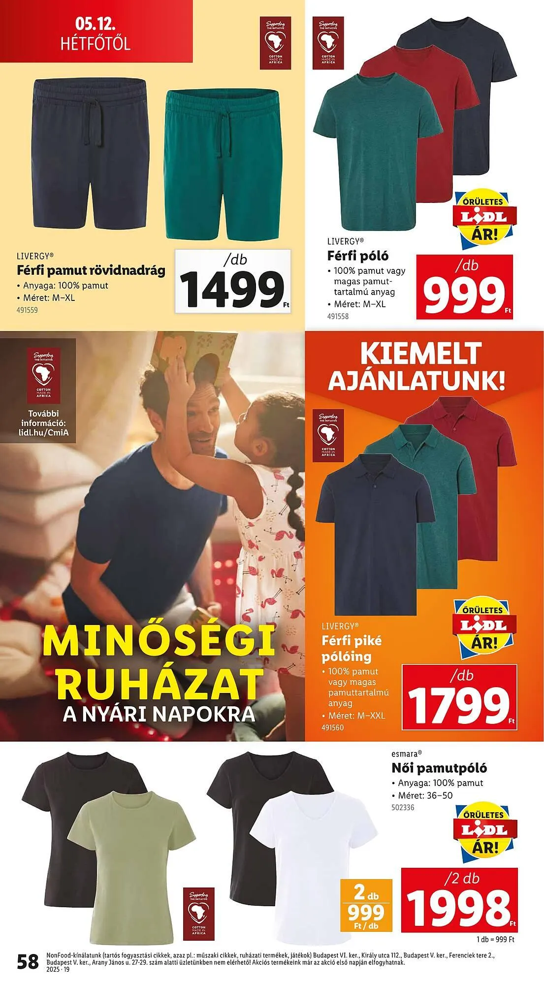 Katalógus Lidl akciós újság május 8.-tól május 14.-ig 2025. - Oldal 58