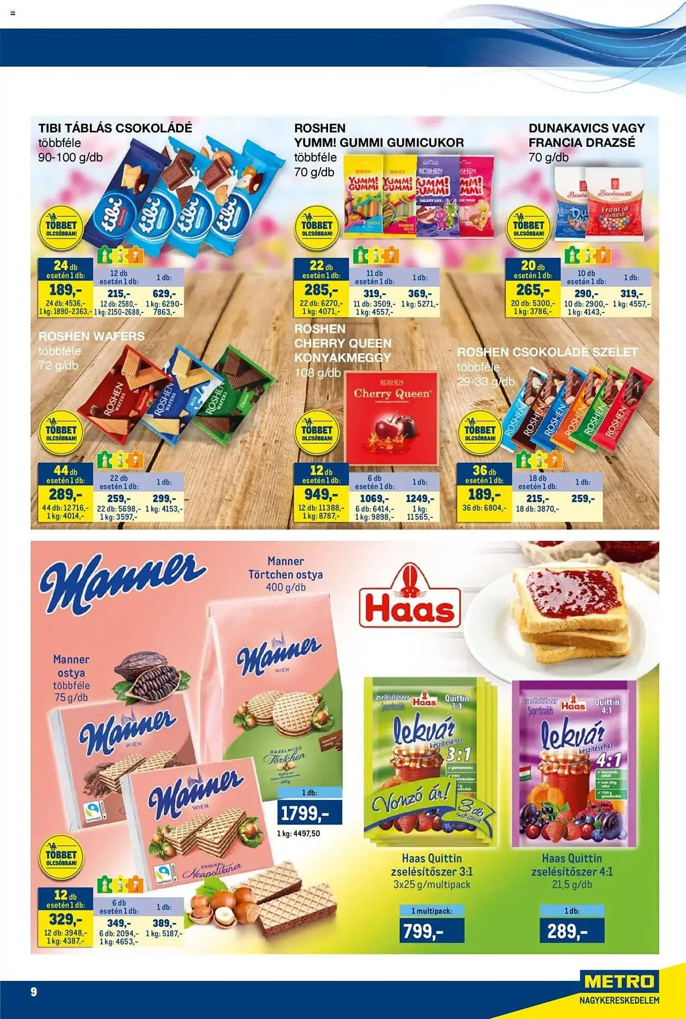 Katalógus Metro akciós újság május 2.-tól május 15.-ig 2025. - Oldal 9