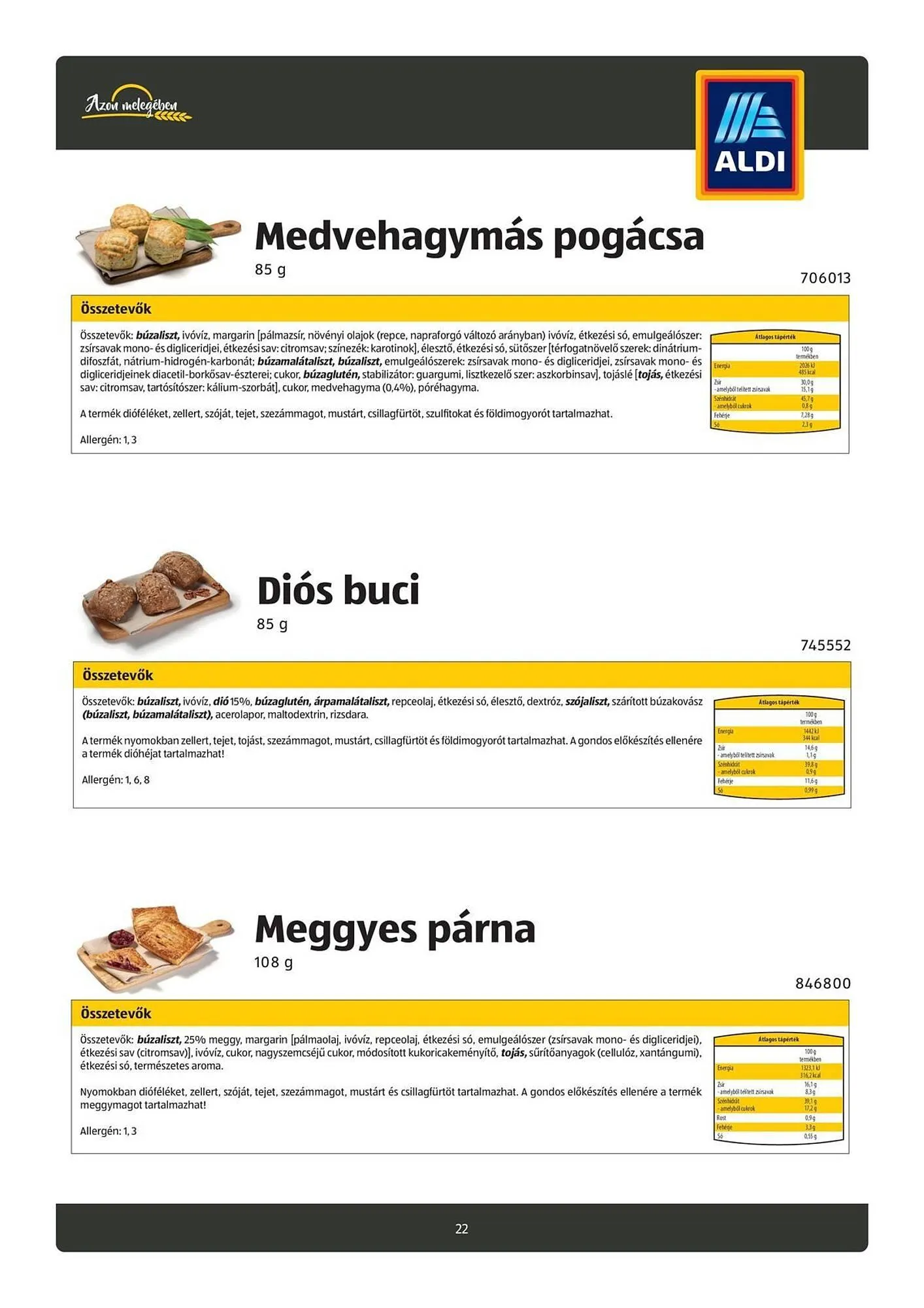 Katalógus ALDI akciós újság július 16.-tól január 20.-ig 2026. - Oldal 22