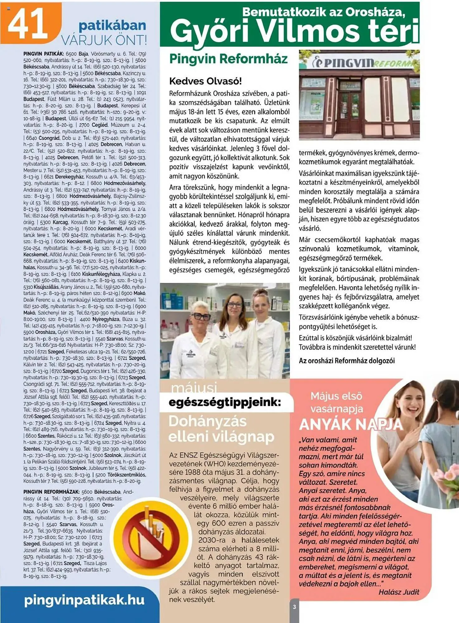 Katalógus Pingvin Patika akciós újság május 1.-tól május 31.-ig 2025. - Oldal 3