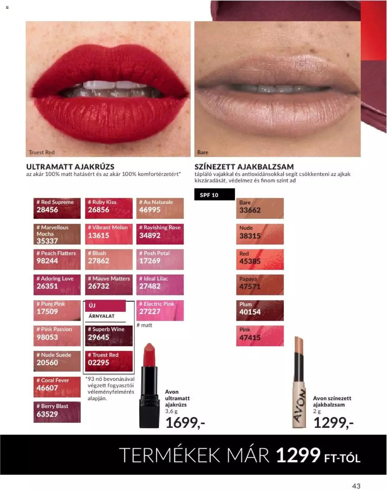 Katalógus Katalógus AVON 2023 Augusztus augusztus 1.-tól augusztus 31.-ig 2023. - Oldal 47