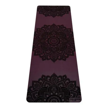 Jógaszőnyeg Infinity Mat - Mandala Burgundy / YogaDesignLab