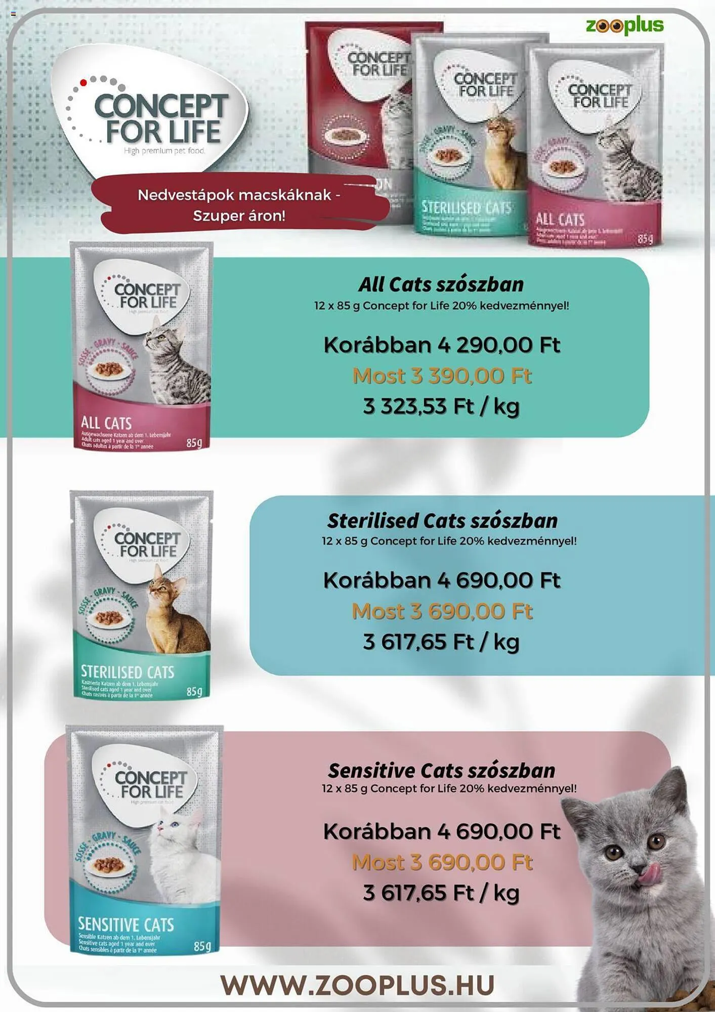 Katalógus ZooPlus akciós újság március 5.-tól április 4.-ig 2024. - Oldal 3