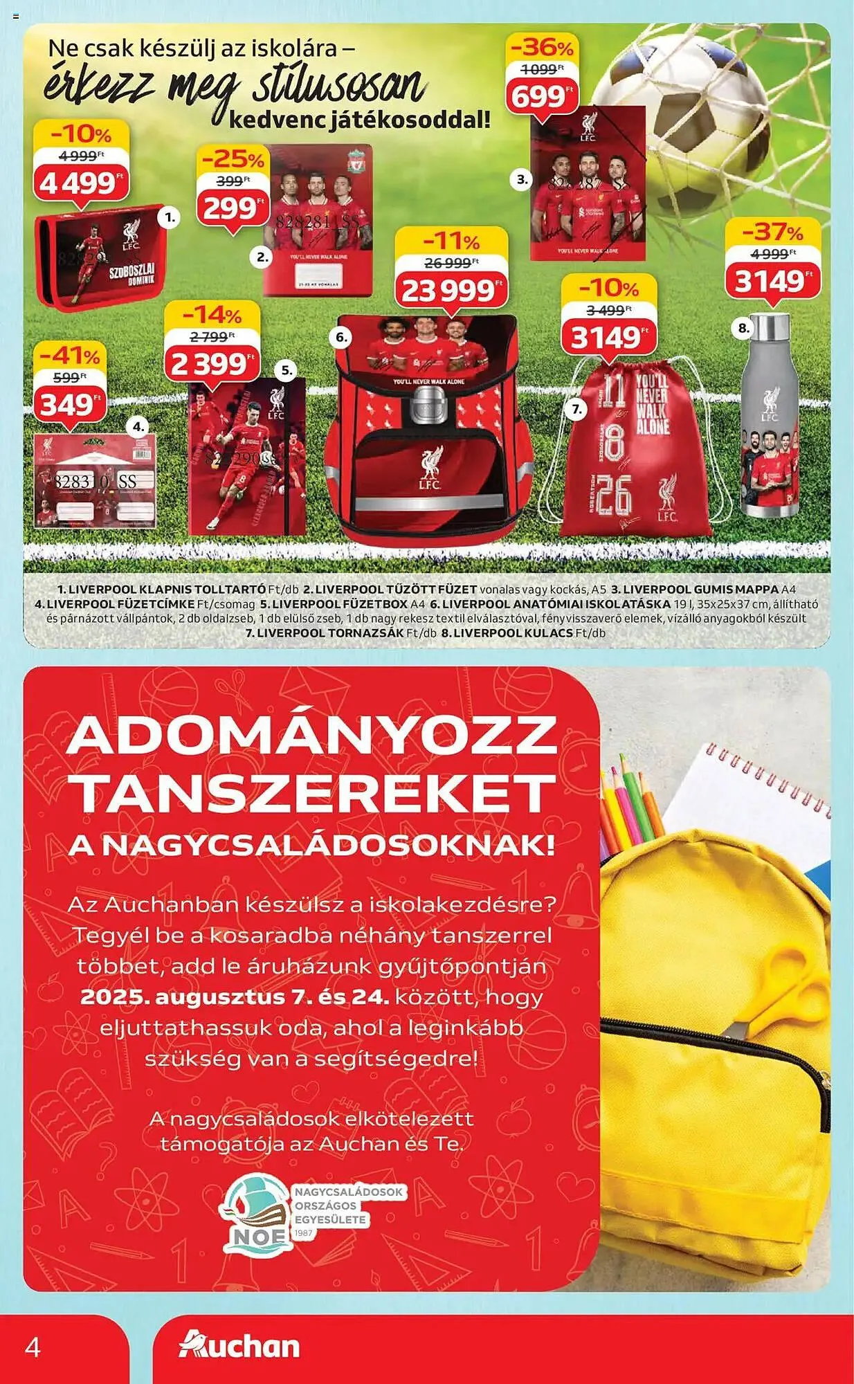 Katalógus Auchan akciós újság július 24.-tól augusztus 6.-ig 2025. - Oldal 4