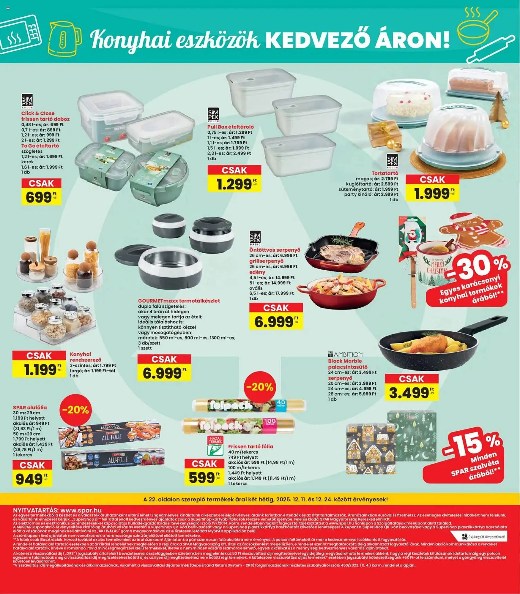 Katalógus Interspar akciós újság december 11.-tól december 17.-ig 2025. - Oldal 22