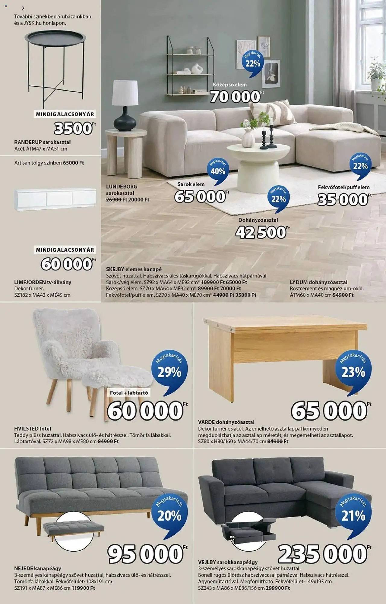 Katalógus JYSK akciós újság február 2.-tól március 3.-ig 2026. - Oldal 2