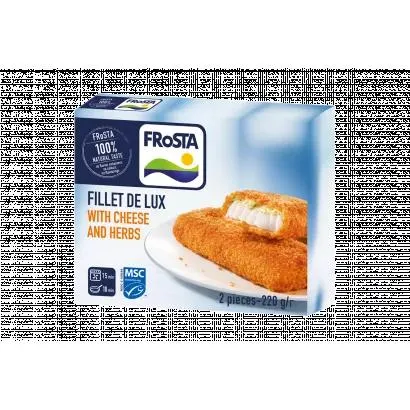 FRoSTA Quick-Frozen Fillet de Lux with Cheese Sauce 220 g